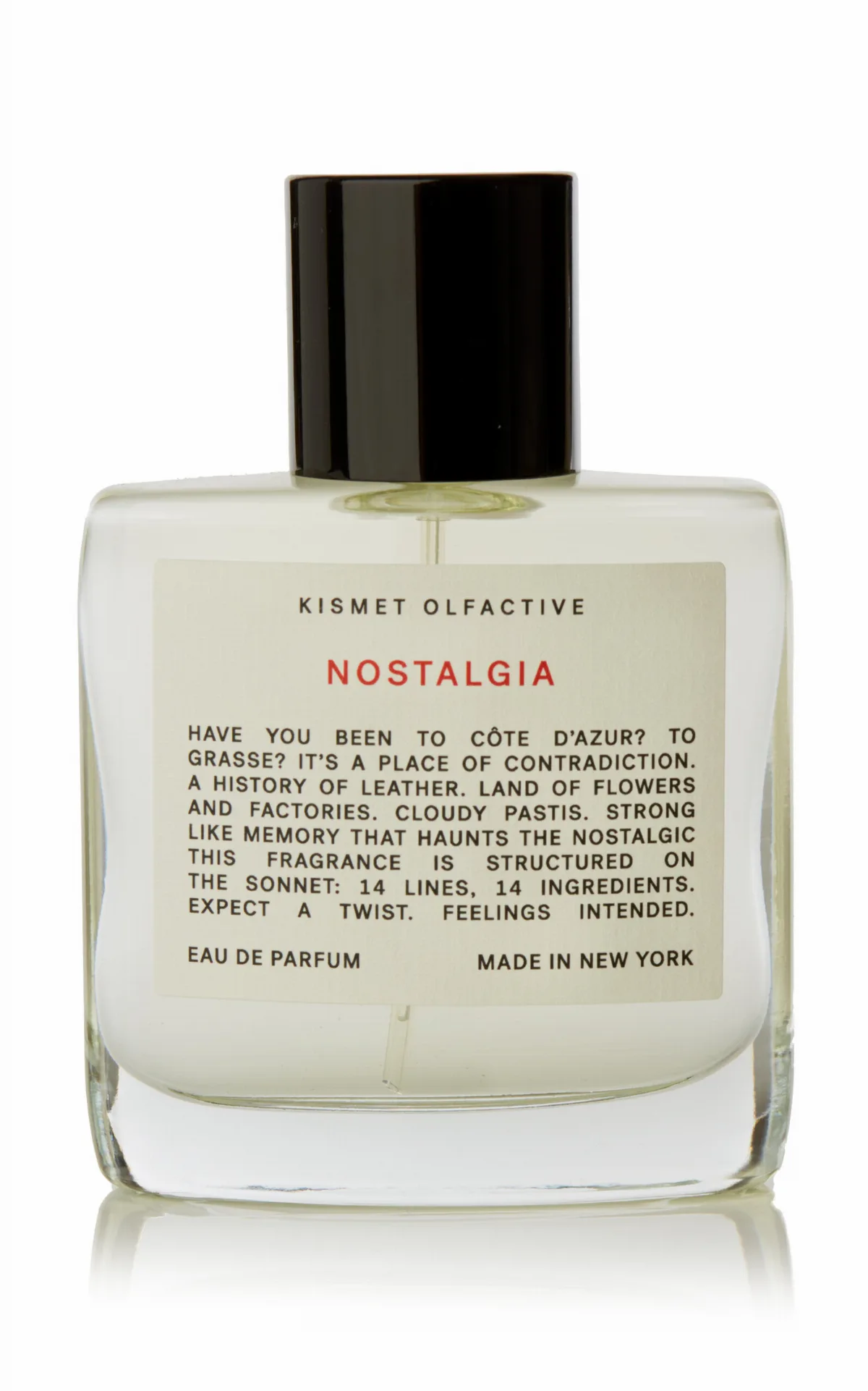 Nostalgia Eau De Parfum by Kismet Olfactive