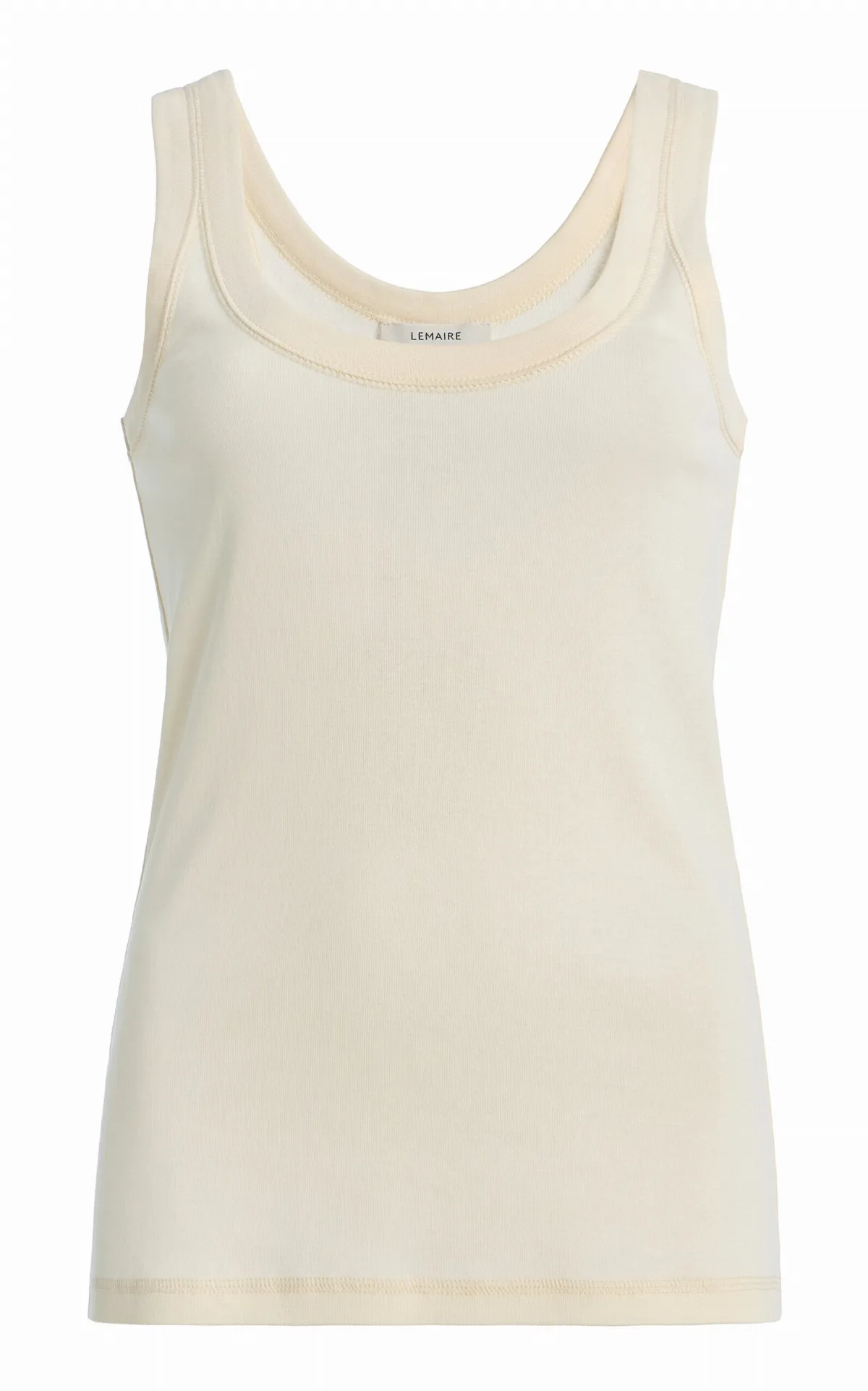 Ribbed Cotton Tank Top by Lemaire