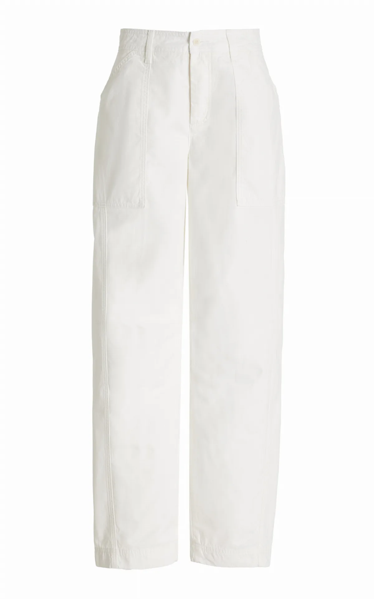 Relaxed Cotton Cargo Pants by Matteau