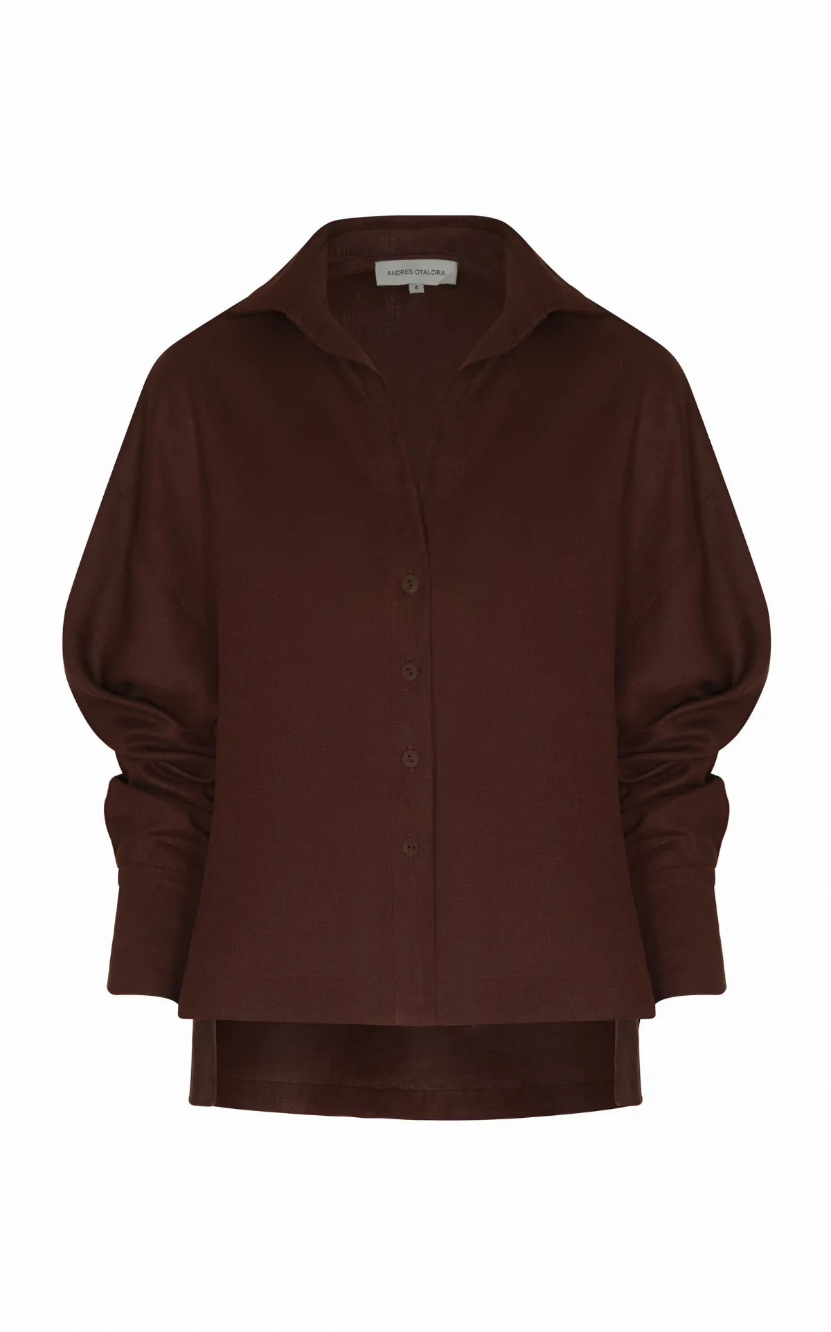 Si Sabes Linen Shirt by Andres Otalora