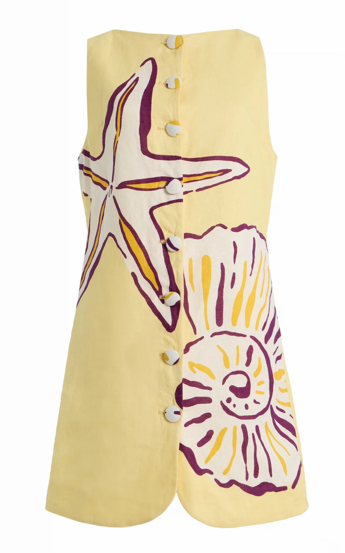 Rhoda Linen Dress by Cala de la Cruz