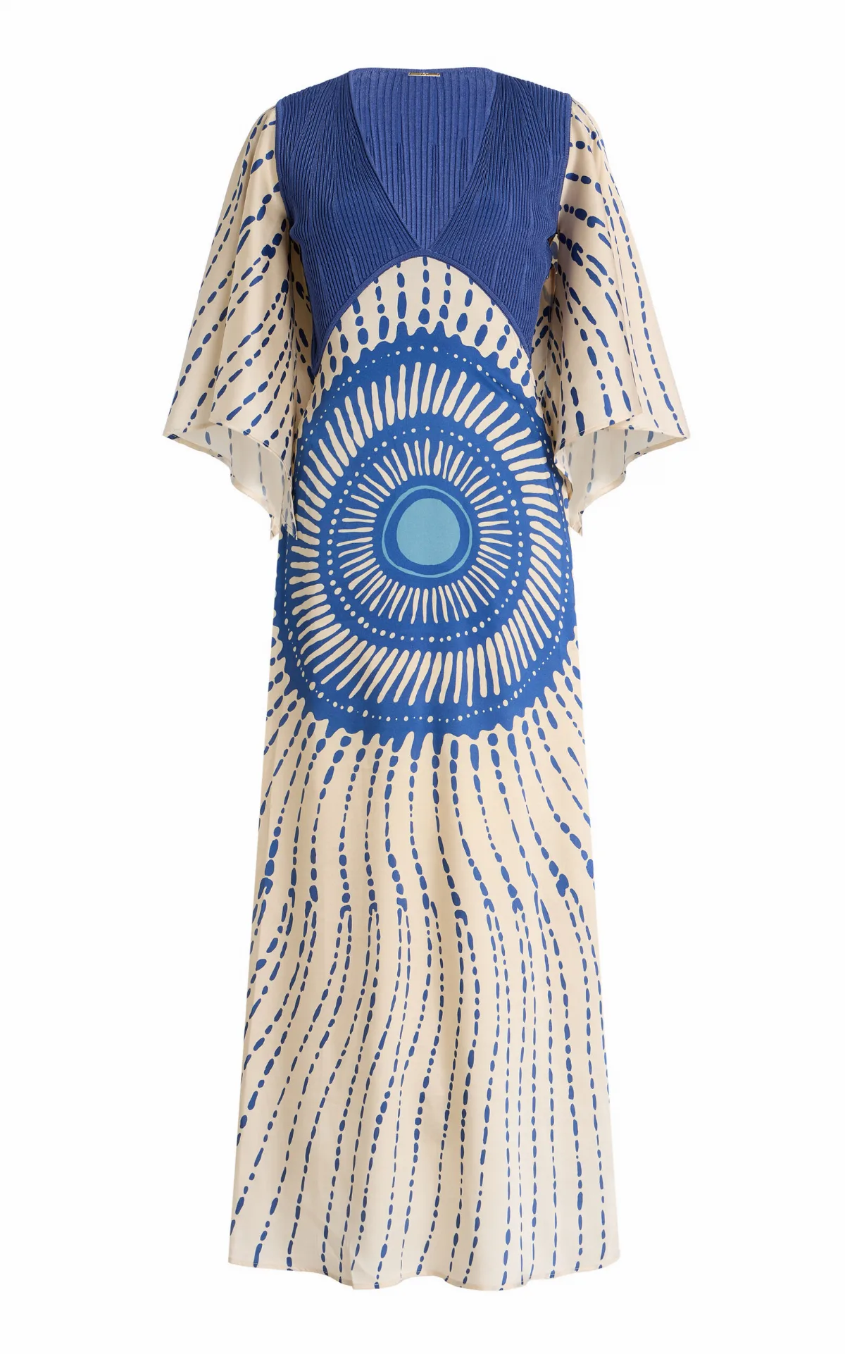 Matani Printed Satin Maxi Dress by Alexis