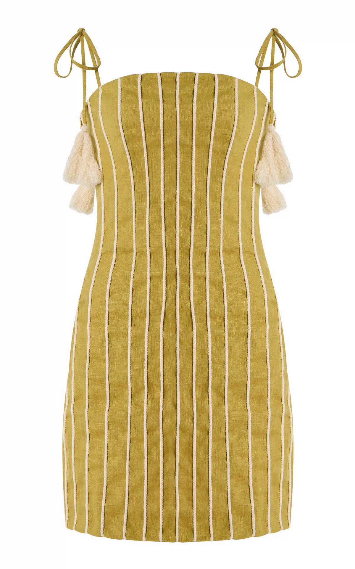 Postales Linen Mini Dress by Andres Otalora