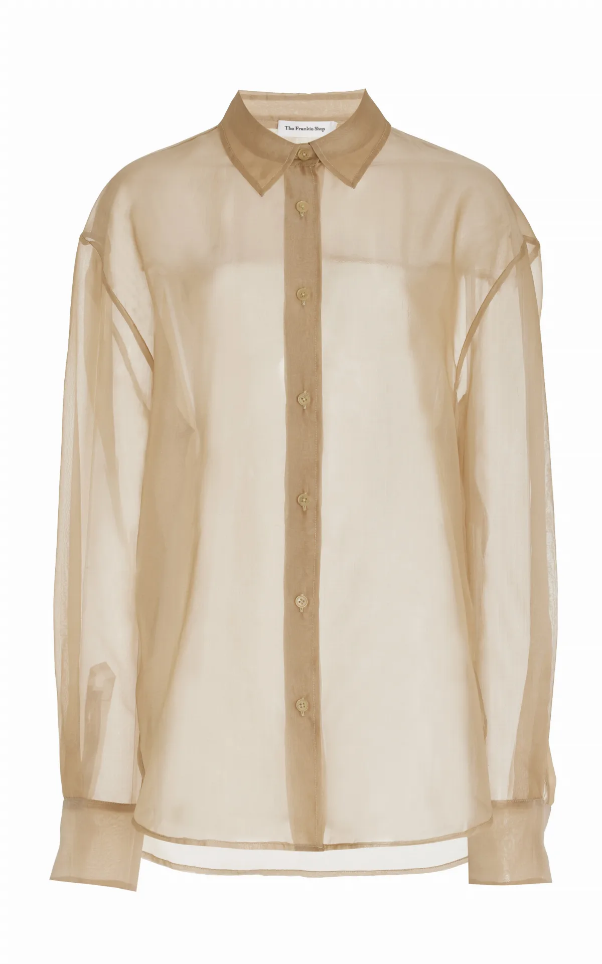 Peri Silk-Blend Chiffon Shirt by The Frankie Shop