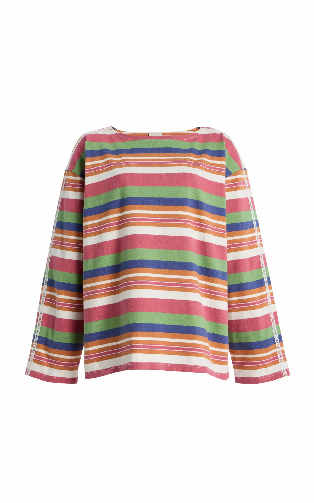 Polly Striped Cotton T-Shirt by Posse