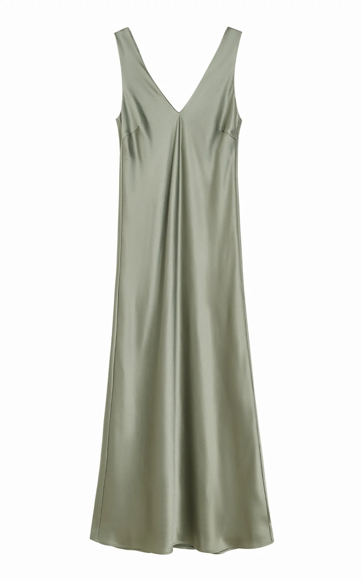 Levita Satin Maxi Dress by By Malene Birger