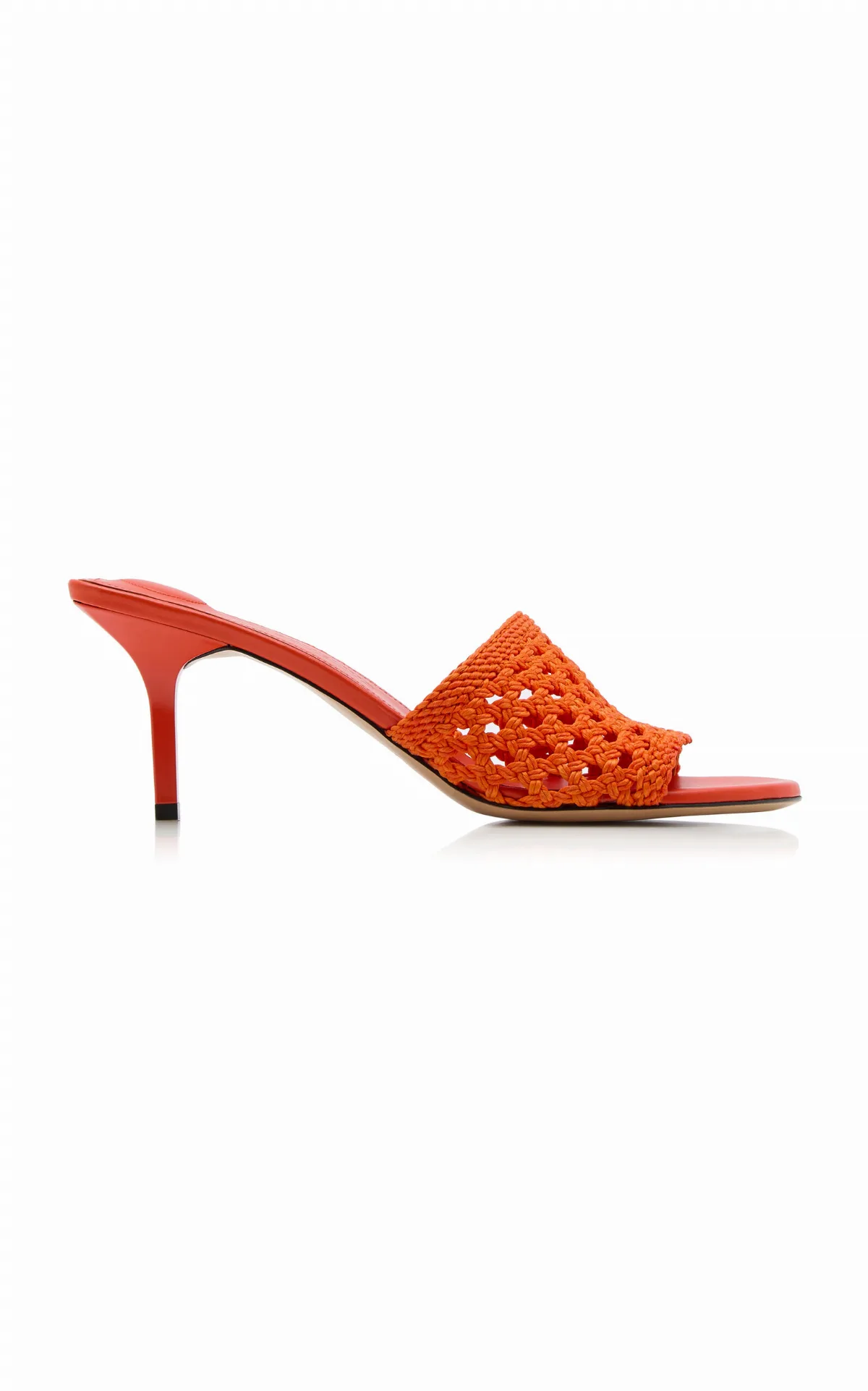 The Cubisto Leather Mules by Jacquemus