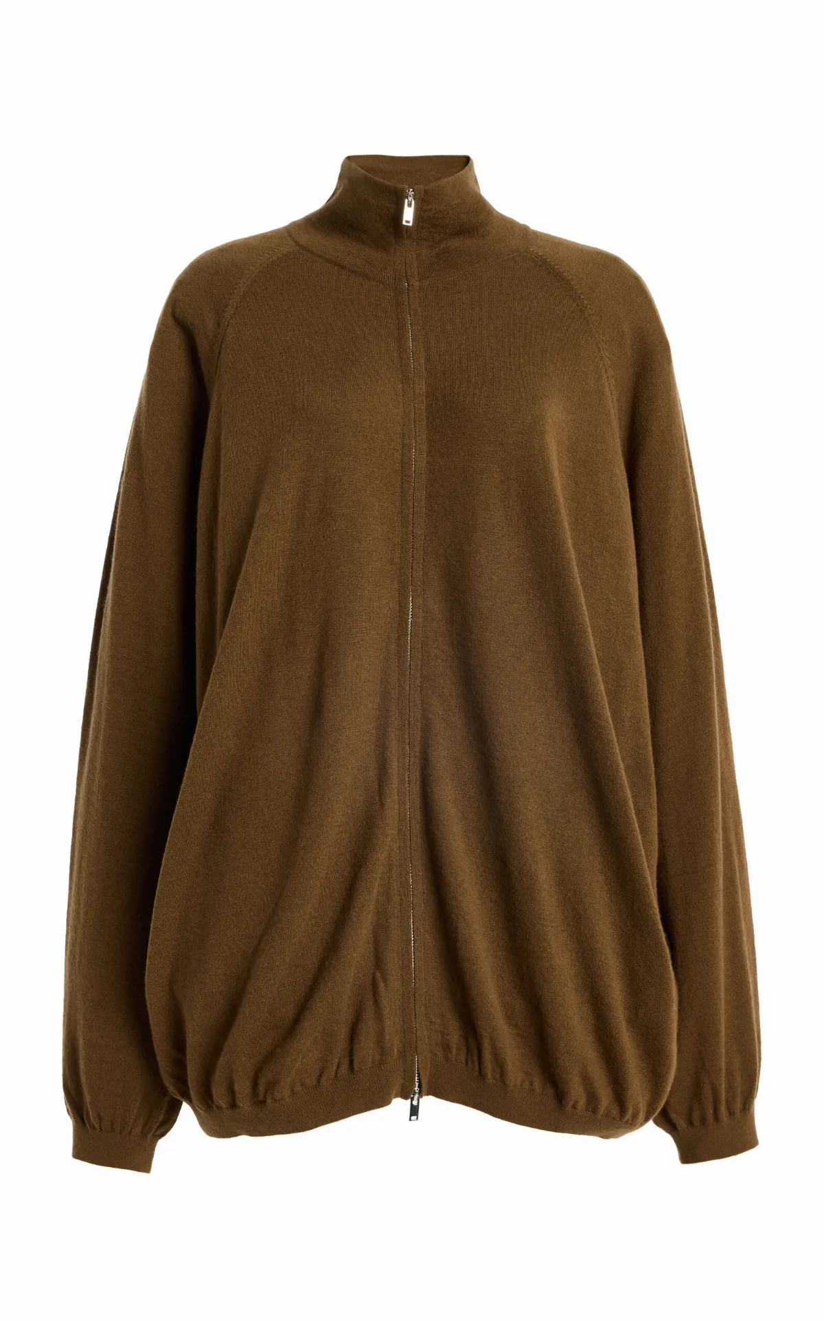 Baxe Knit Wool-Blend Track Jacket by The Frankie Shop