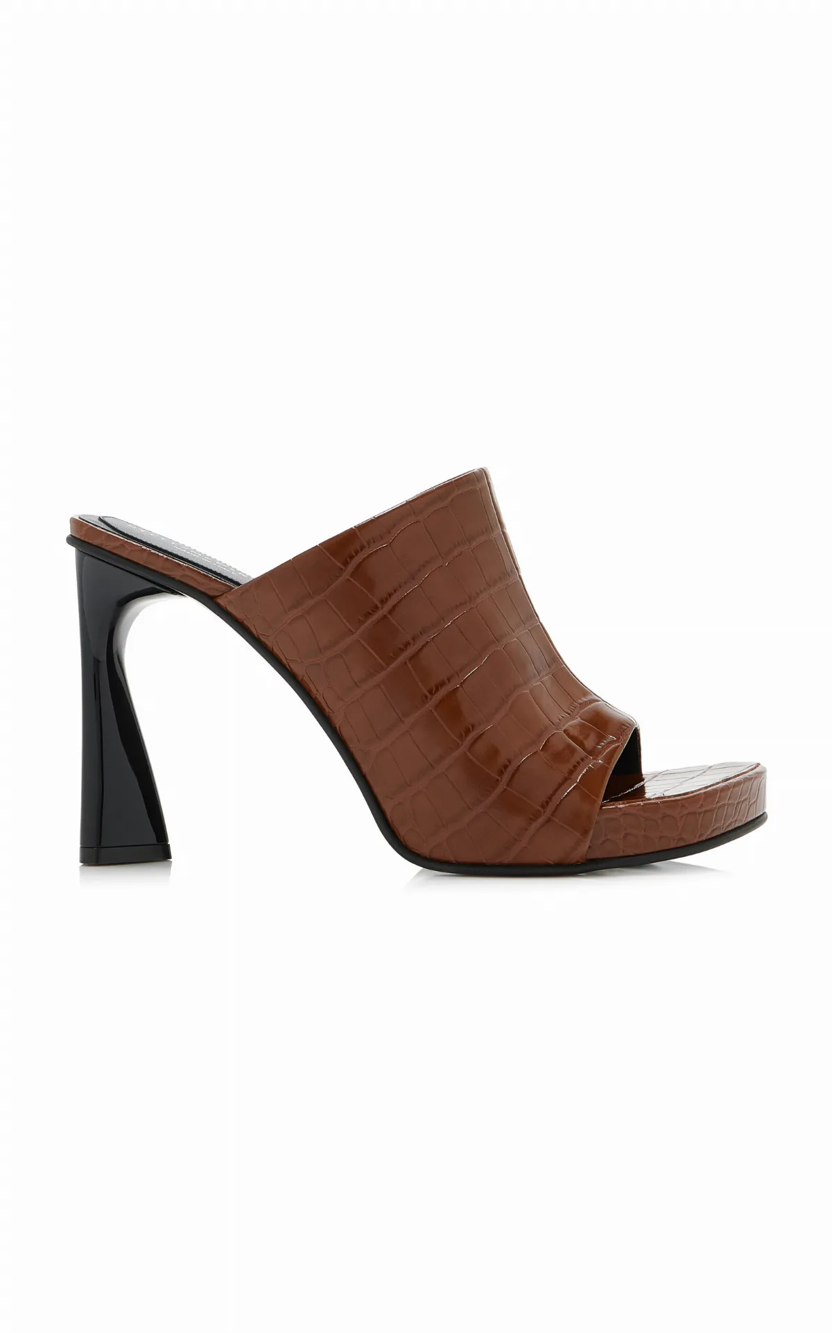 Elsa Croc-Effect Vegan Leather Mules by Stella McCartney