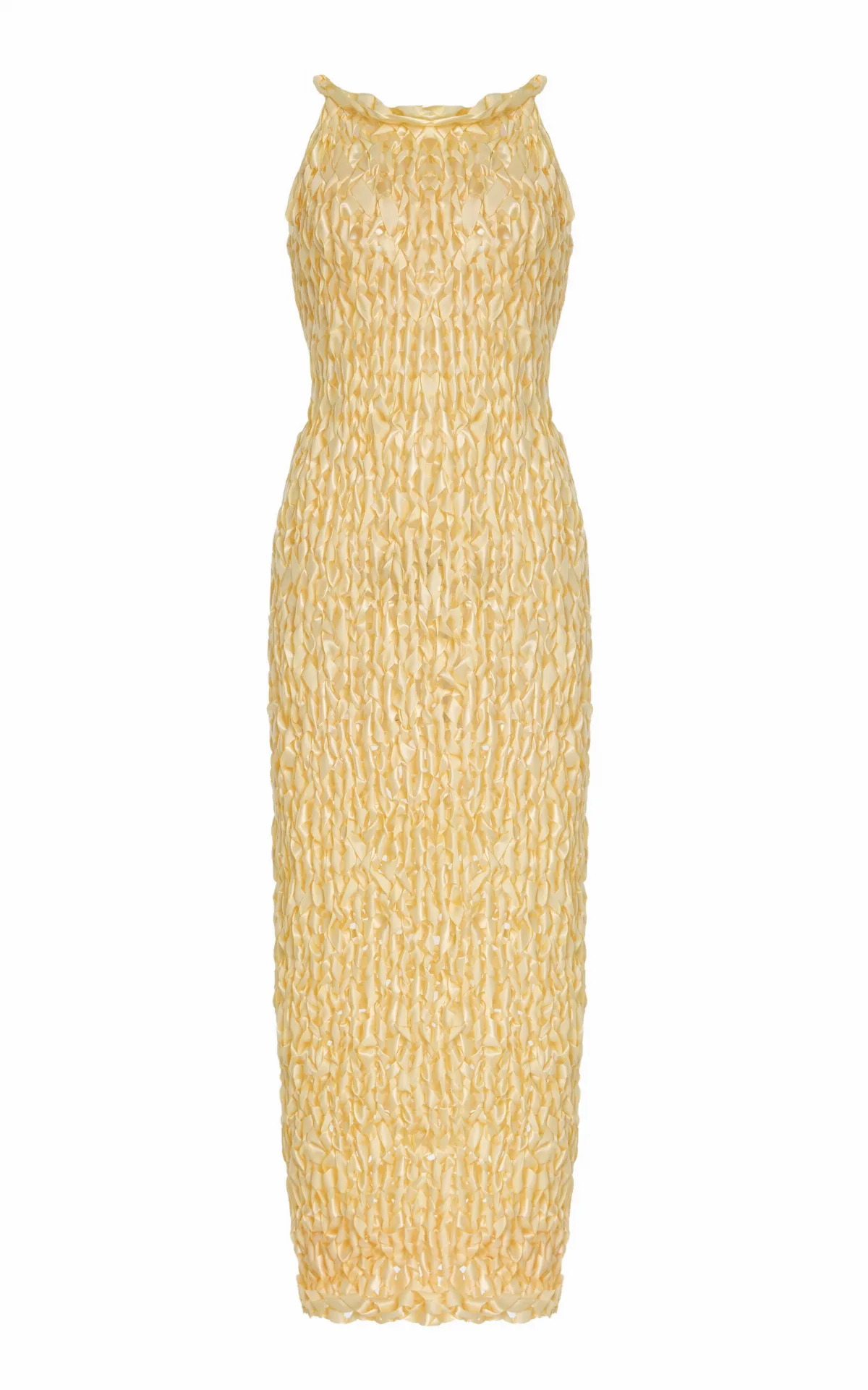 Hand-Knit Ribbon Gown by Nia Thomas