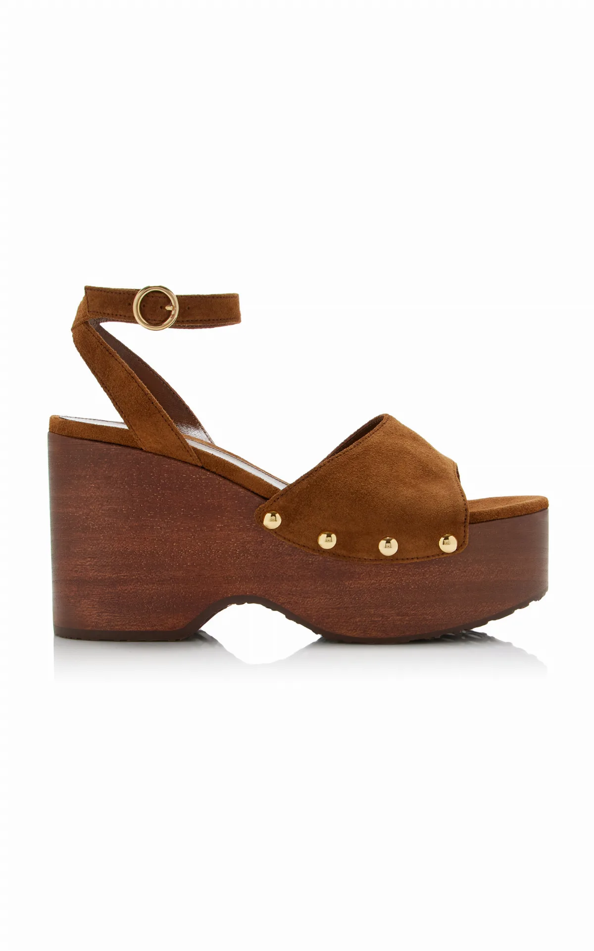 Suede Platform Sandals