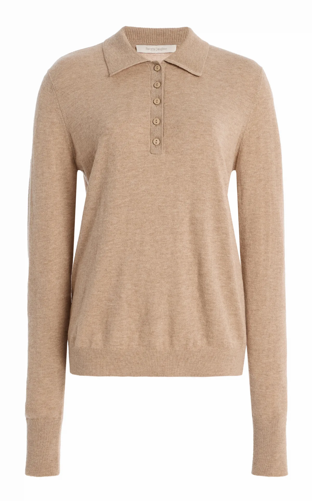 The Cleo Wool-Cashmere Top