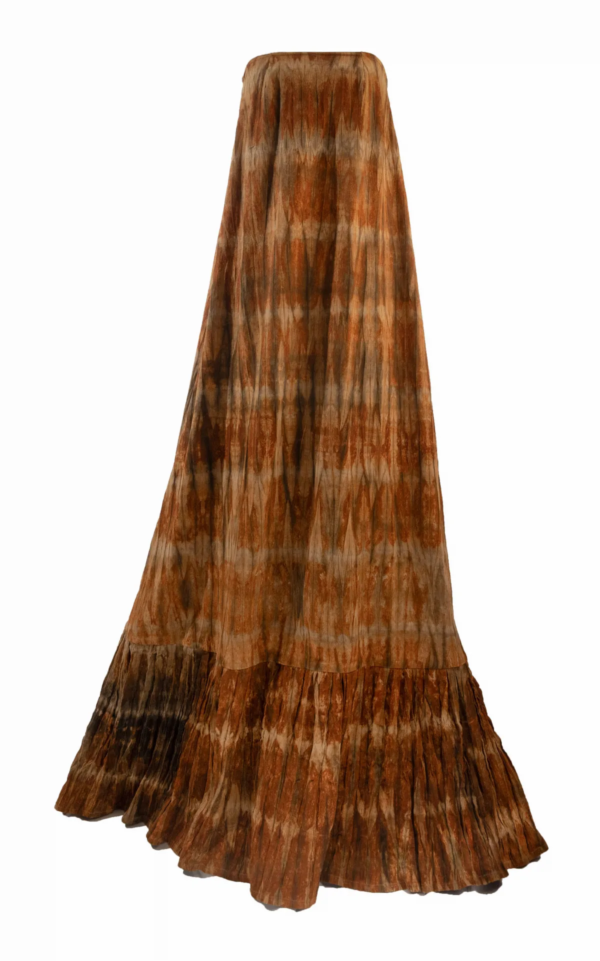 Strapless Hand-Dyed Cotton Dress by LilaBare