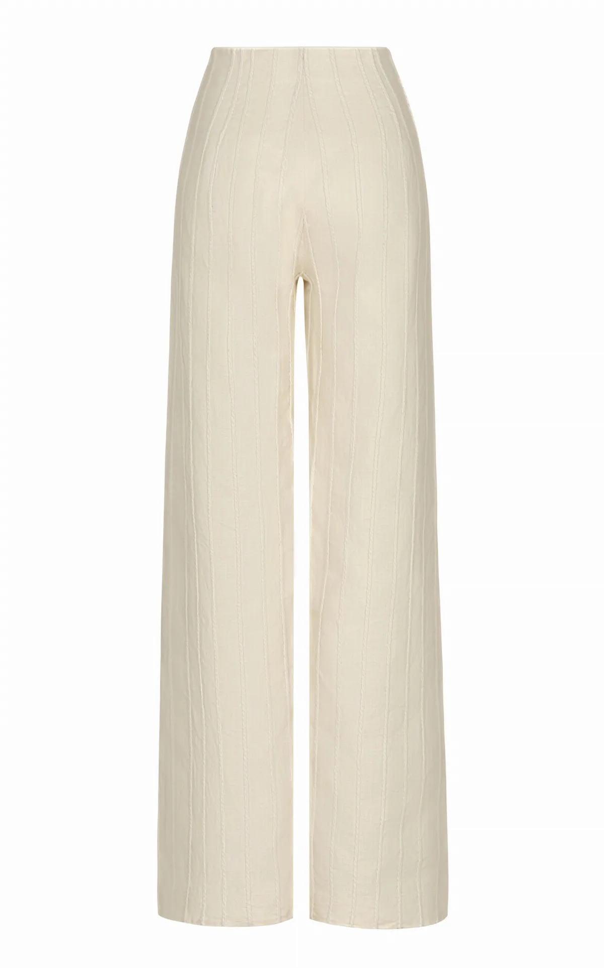 Tuyo Linen Wide-Leg Pants by Andres Otalora