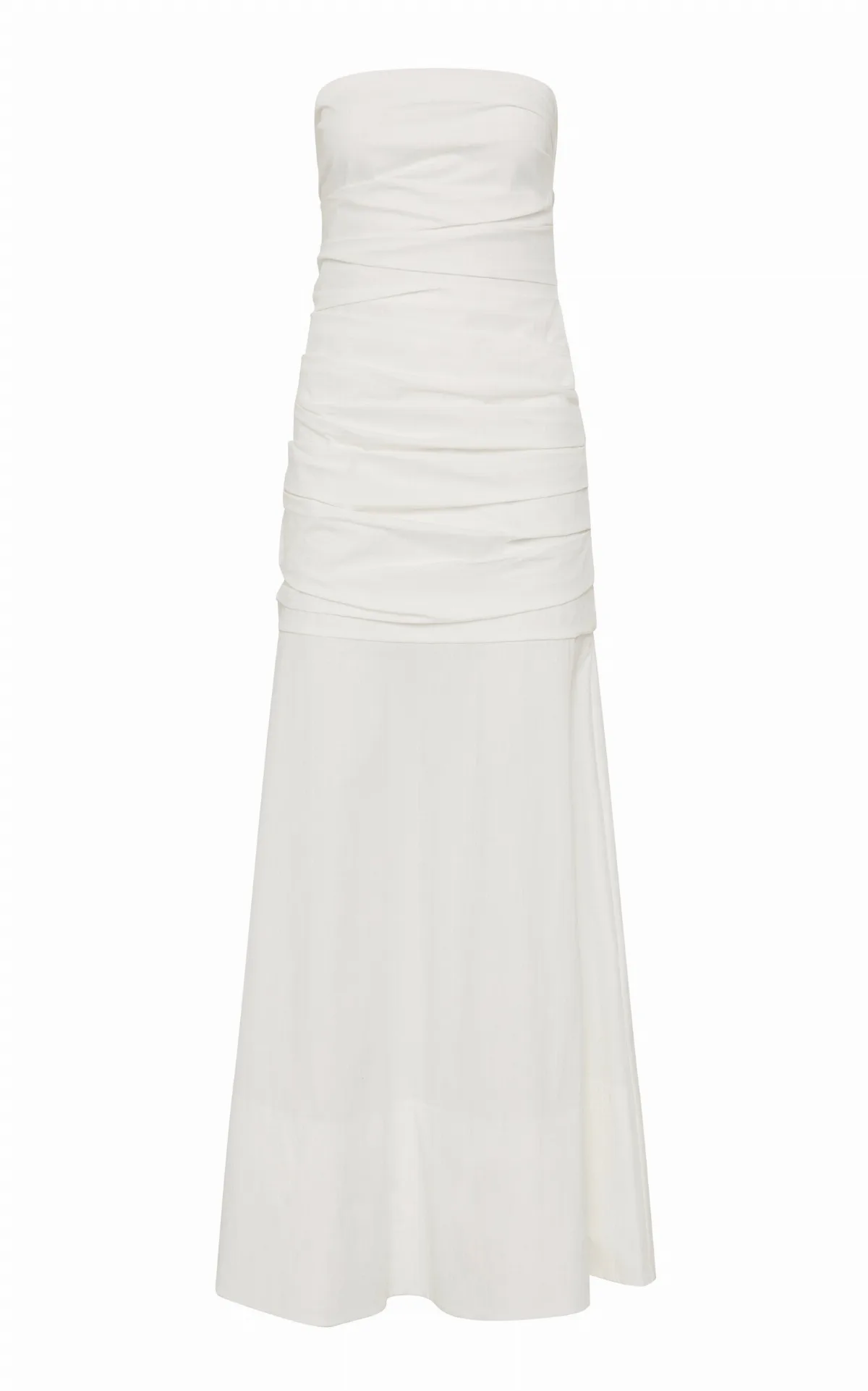 Strapless Cotton-Blend Maxi Dress by St. Agni