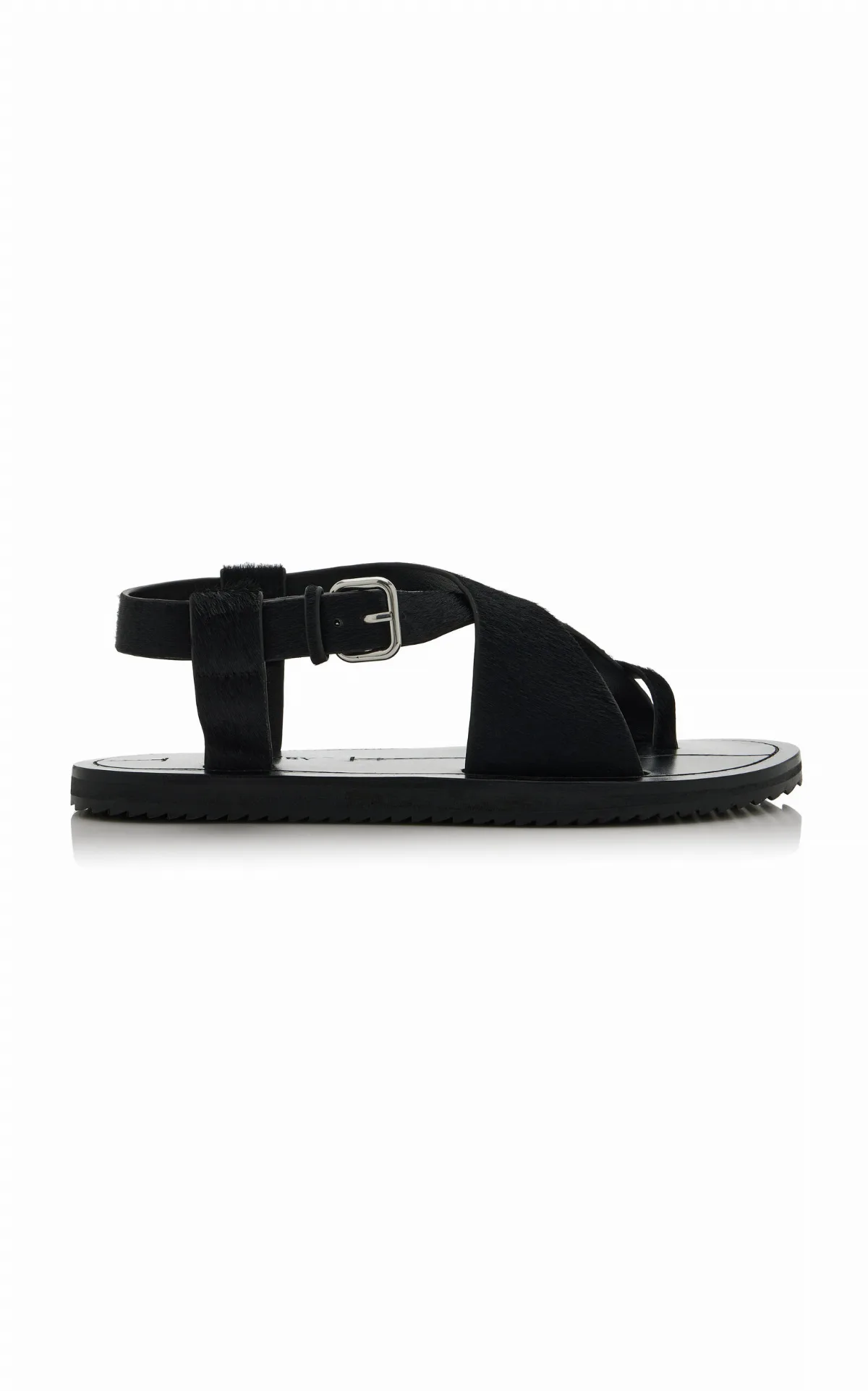 Ora Ponyhair Sandals by A.Emery