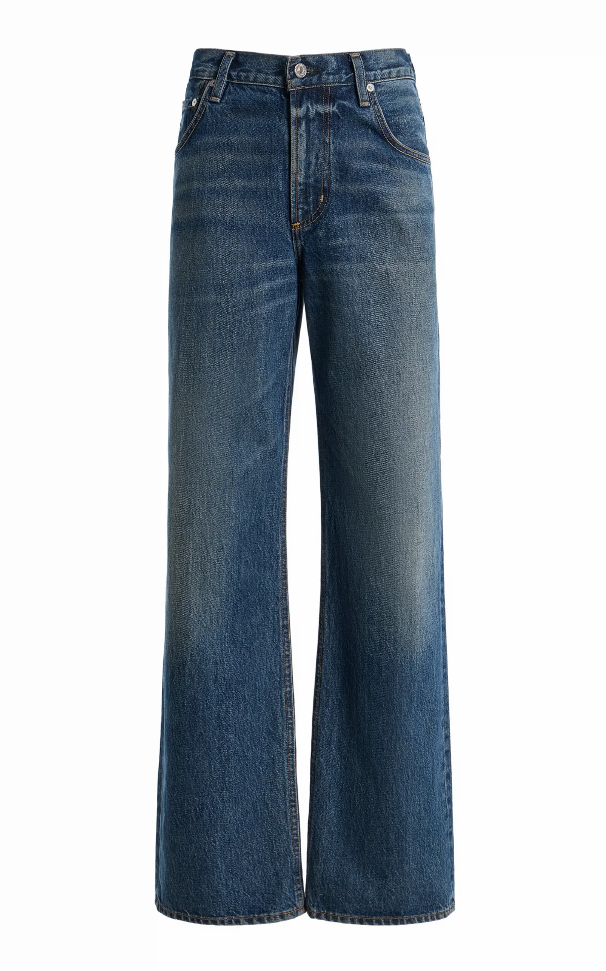 Lindz Easy Rigid Mid-Rise Straight-Leg Jeans by Citizens of Humanity