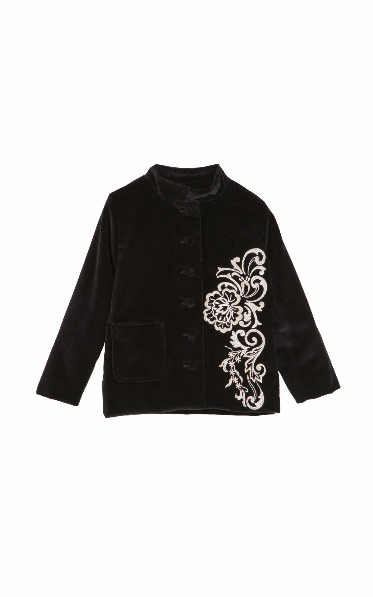 Embroidered Velvet Jacket by Jesurum
