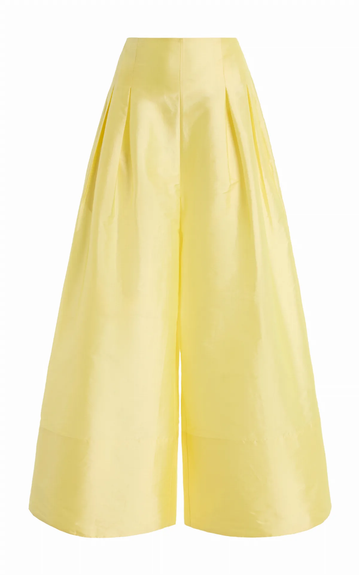 La Isla Taffeta Wide-Leg Pants by Chan Luu