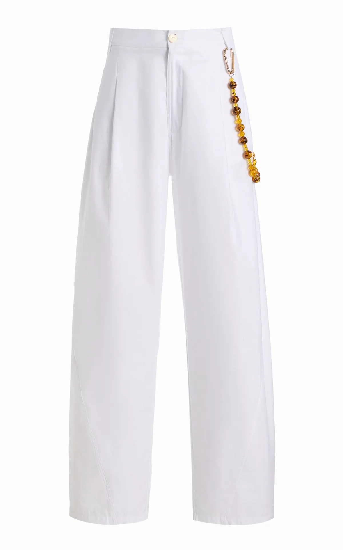 Phebe Twill Wide-Leg Pants by DARKPARK