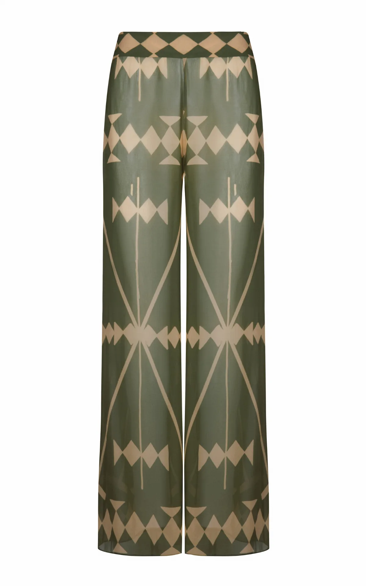 Rapsodia Georgette Wide-Leg Pants by Johanna Ortiz