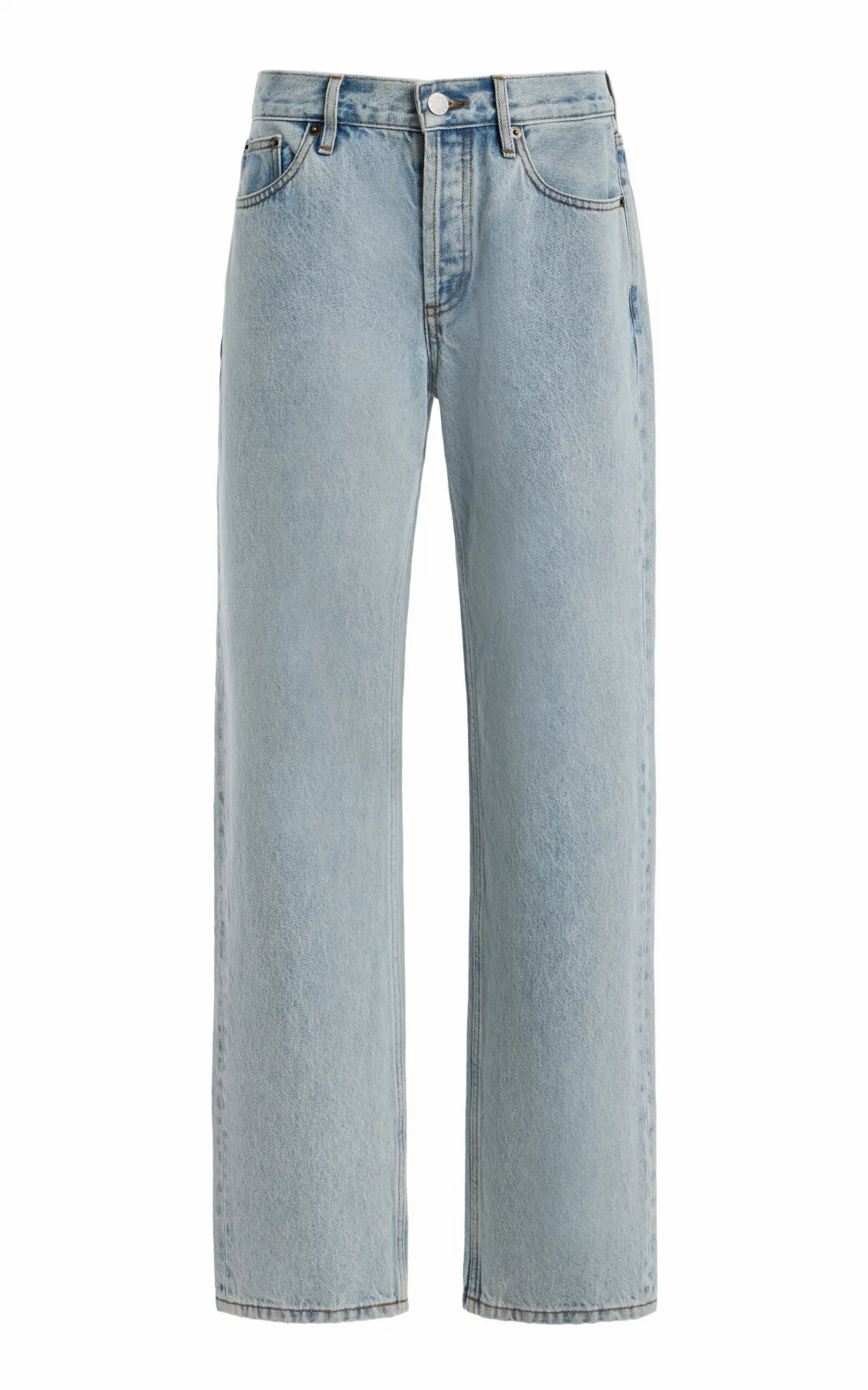 Life Rigid Mid-Rise Straight-Leg Jeans by Still Here