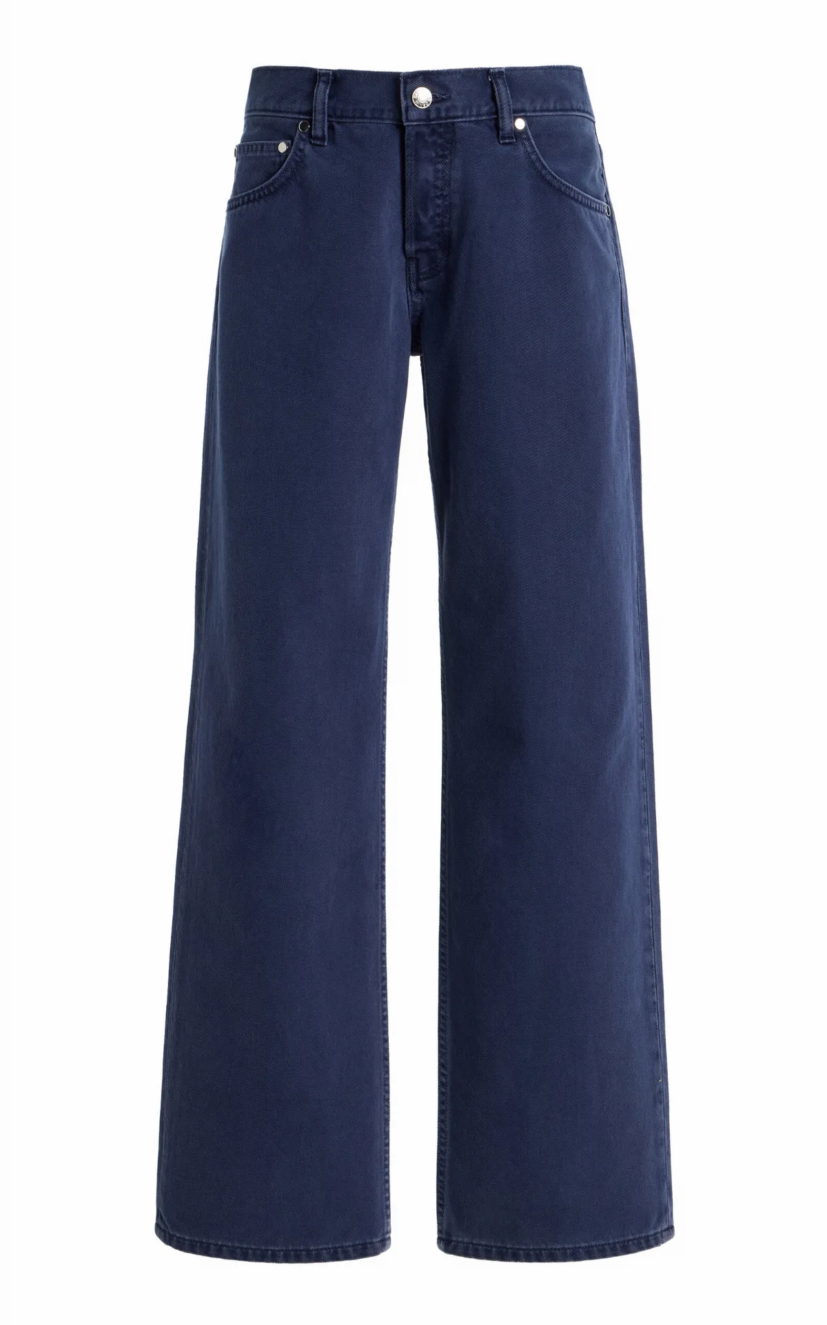 Rigid Low-Rise Baggy Jeans