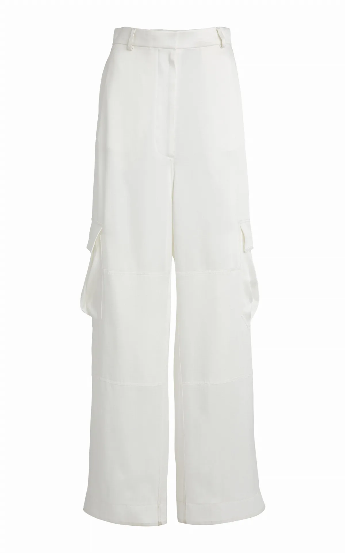 Mixed Poplin Satin Trouser by Stella McCartney