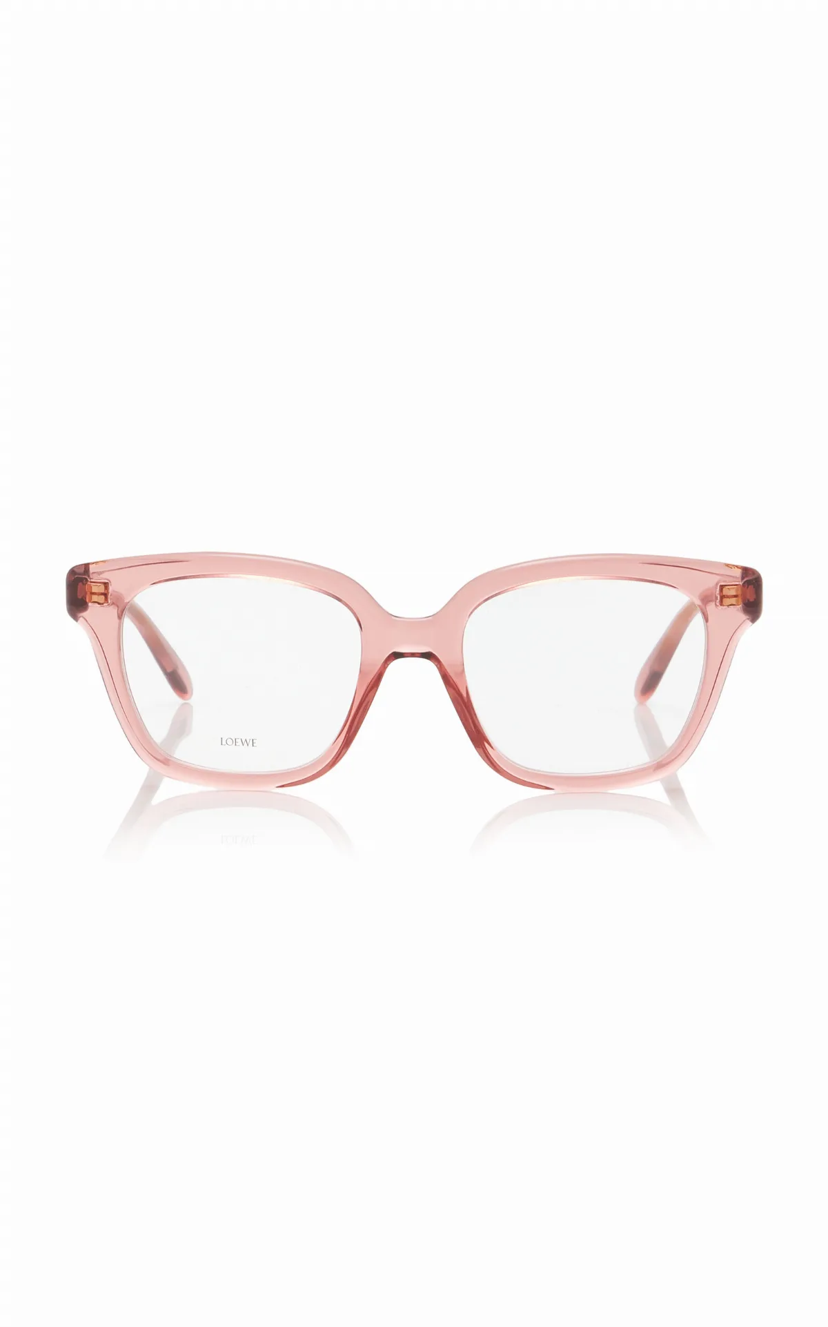 Square-Frame Acetate Glasses by Loewe