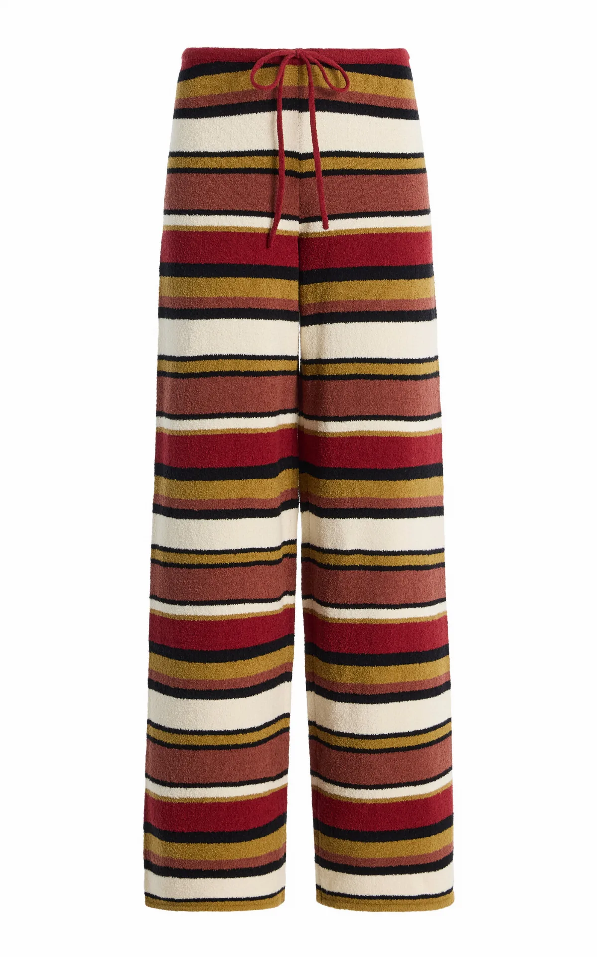 Striped Cotton-Linen Knit Pants by Zulu & Zephyr