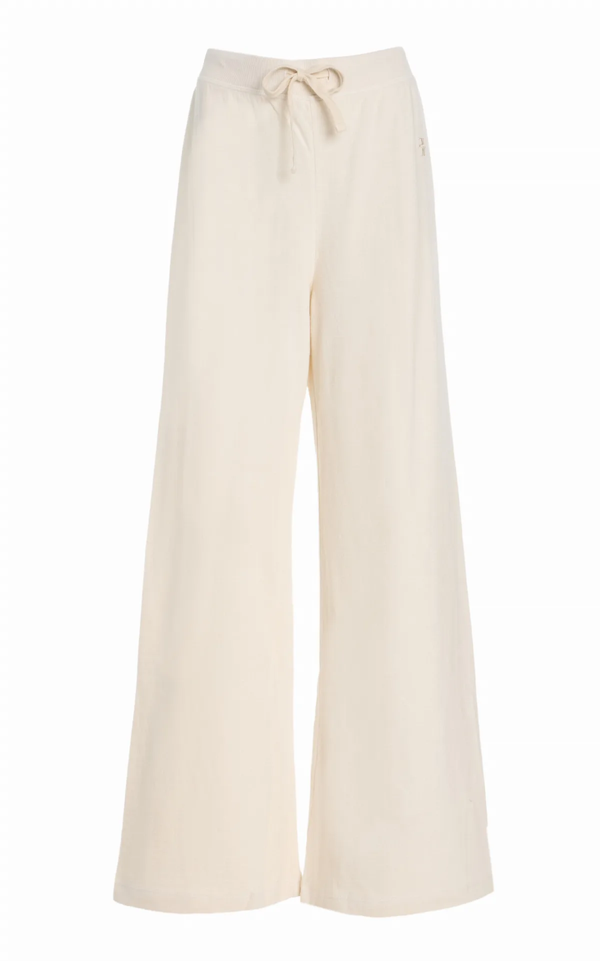 Cotton Wide-Leg Sweatpants by Éterne