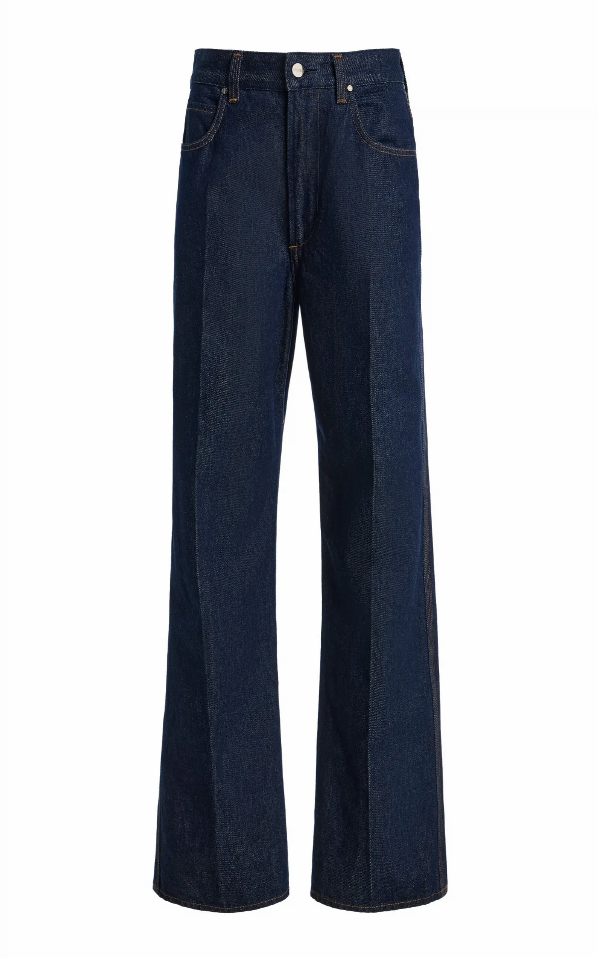 Morgan Rigid Mid-Rise Straight-Leg Jeans by Agolde