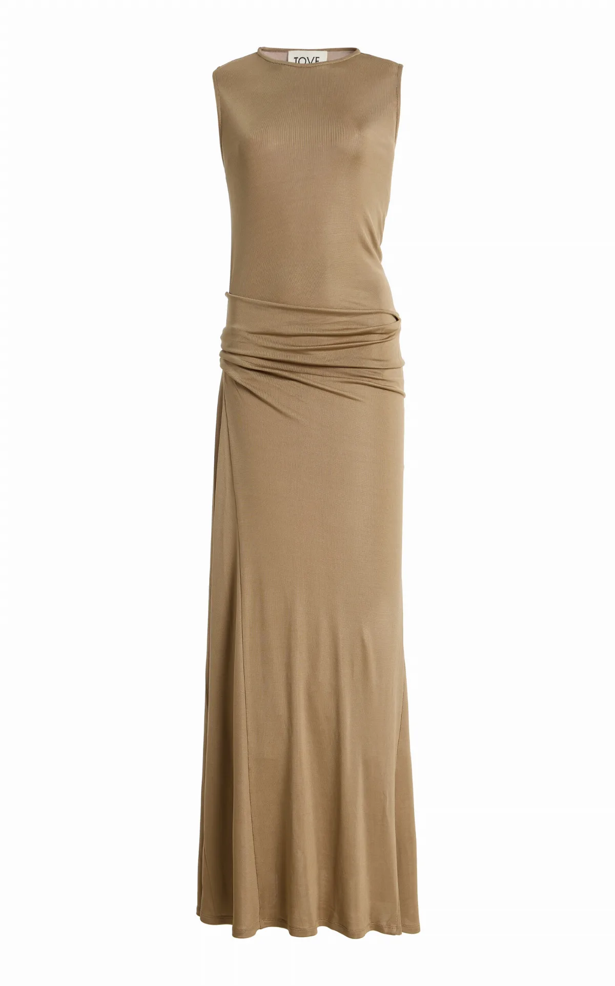 Lelani Draped Knit Maxi Dress by Tove