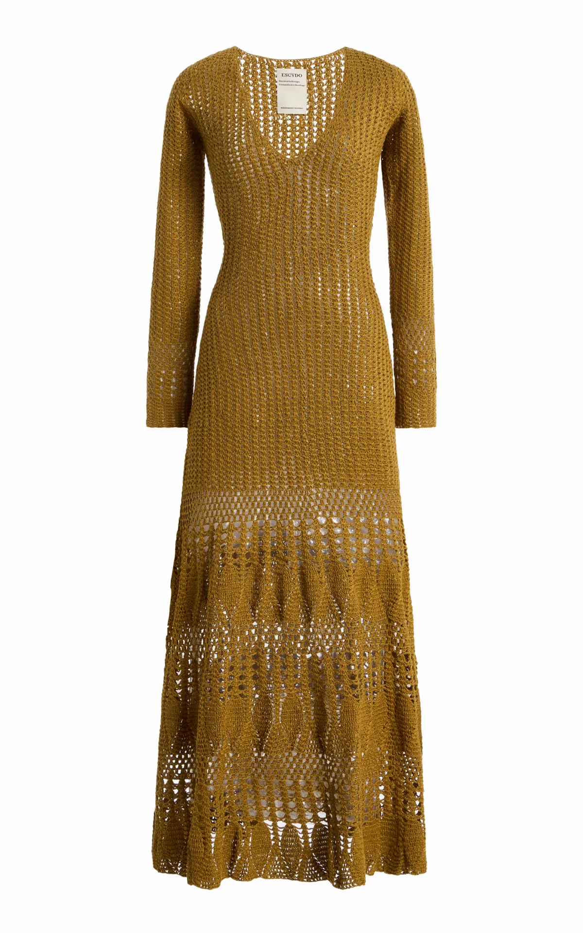 Reflejo Cotton Midi Dress by ESCVDO
