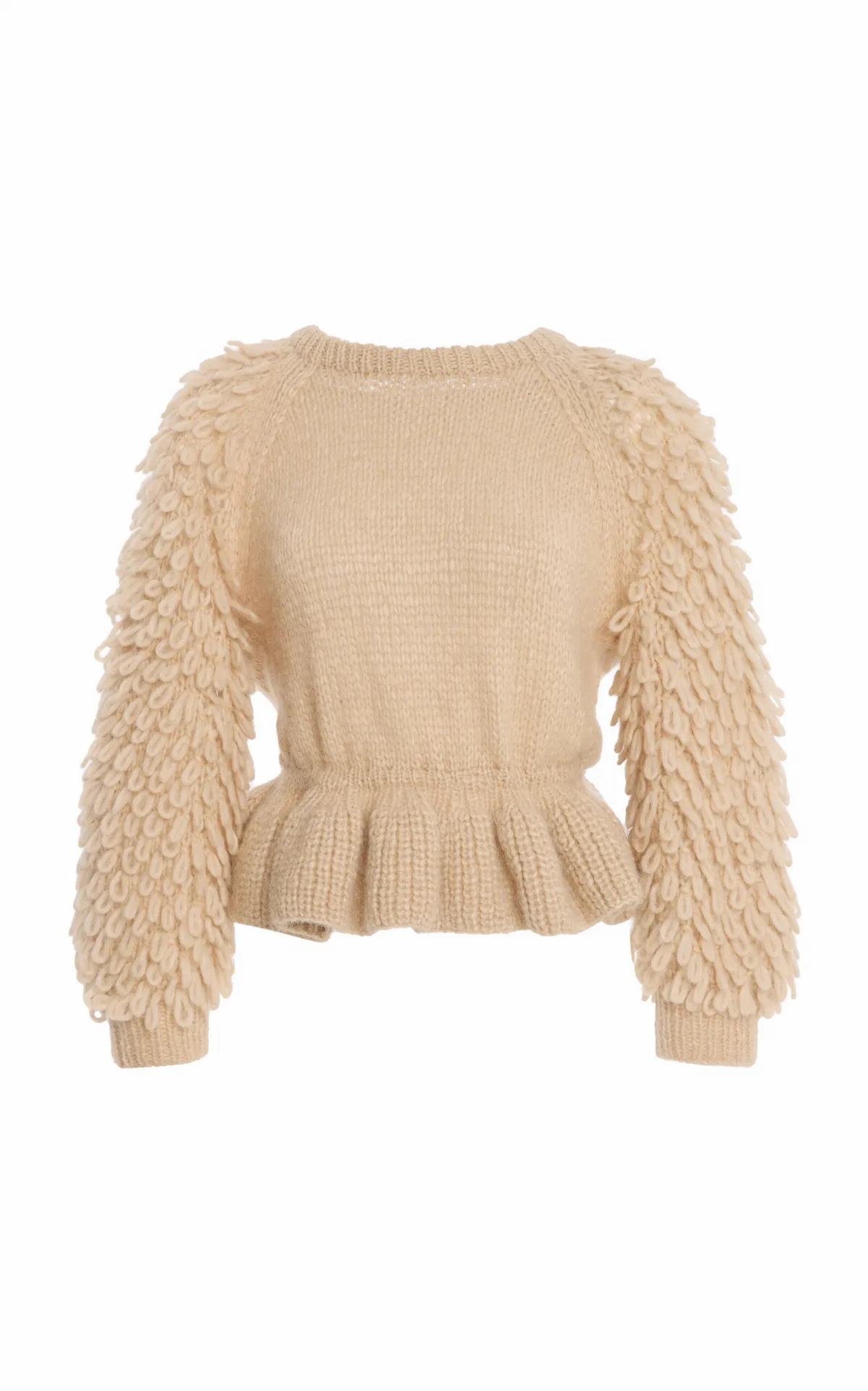 Selene Textured Alpaca-Blend Sweater by Ulla Johnson