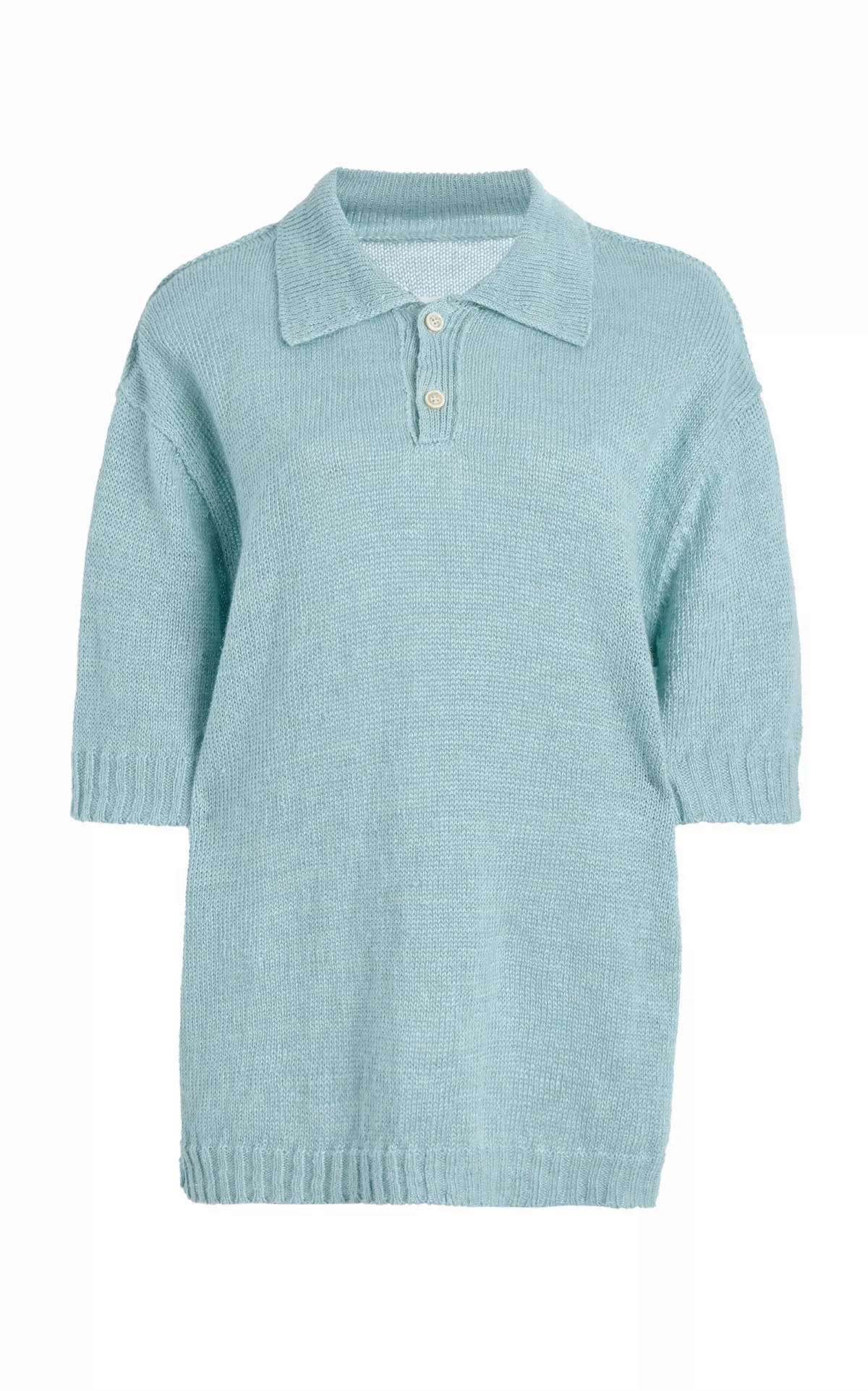 Hemp Polo Shirt by Maison Margiela