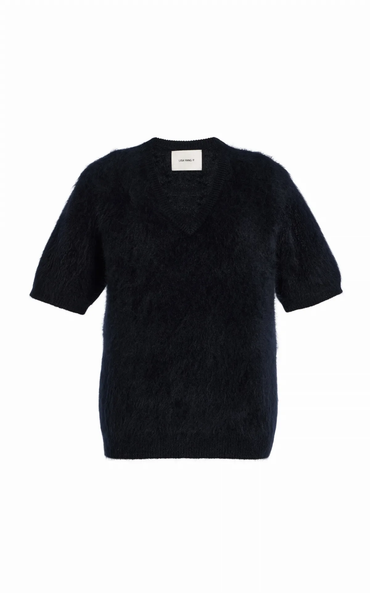 Lovisa Brushed Cashmere T-Shirt by Lisa Yang