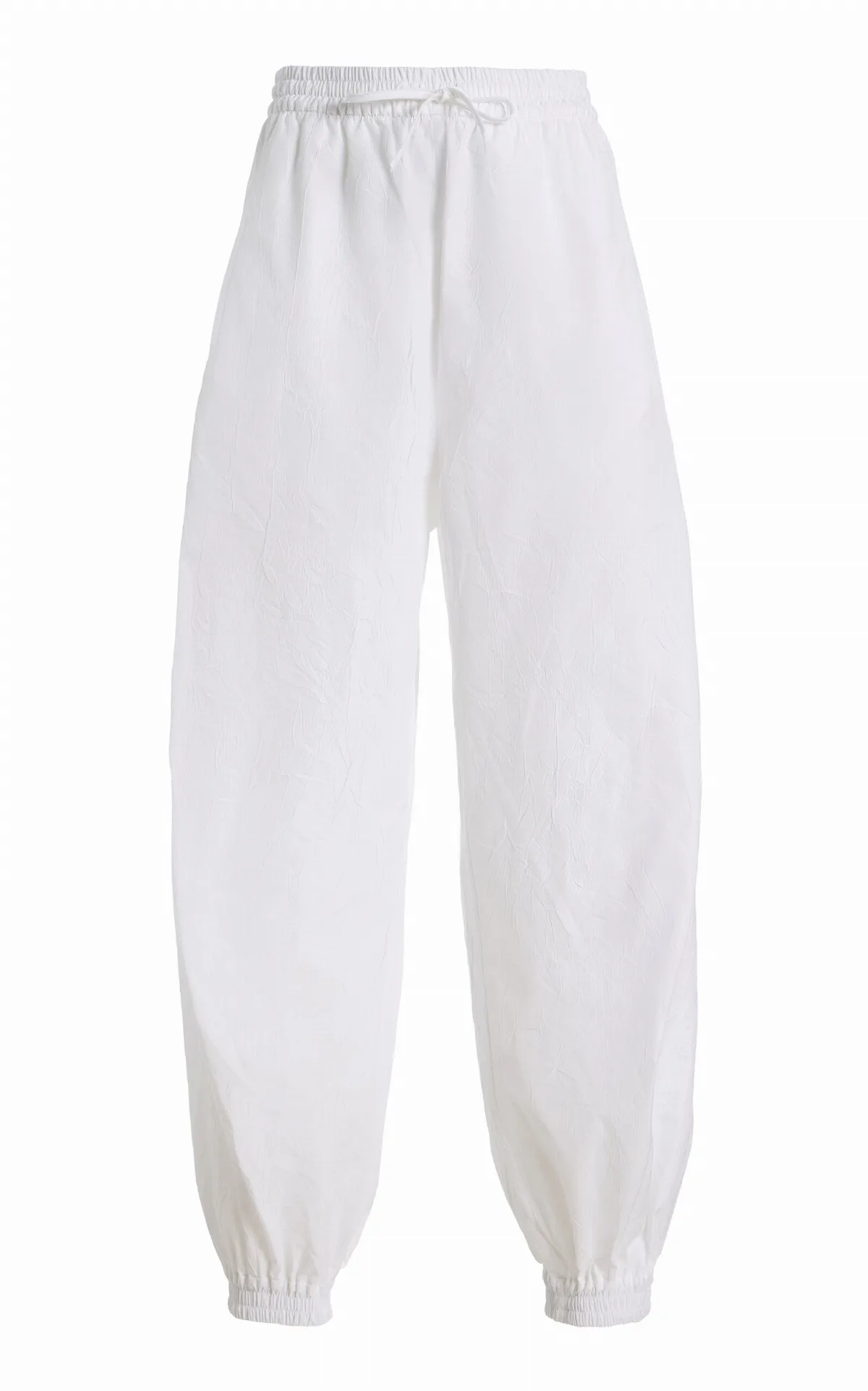Volume Crushed Cotton-Blend Trousers by Róhe