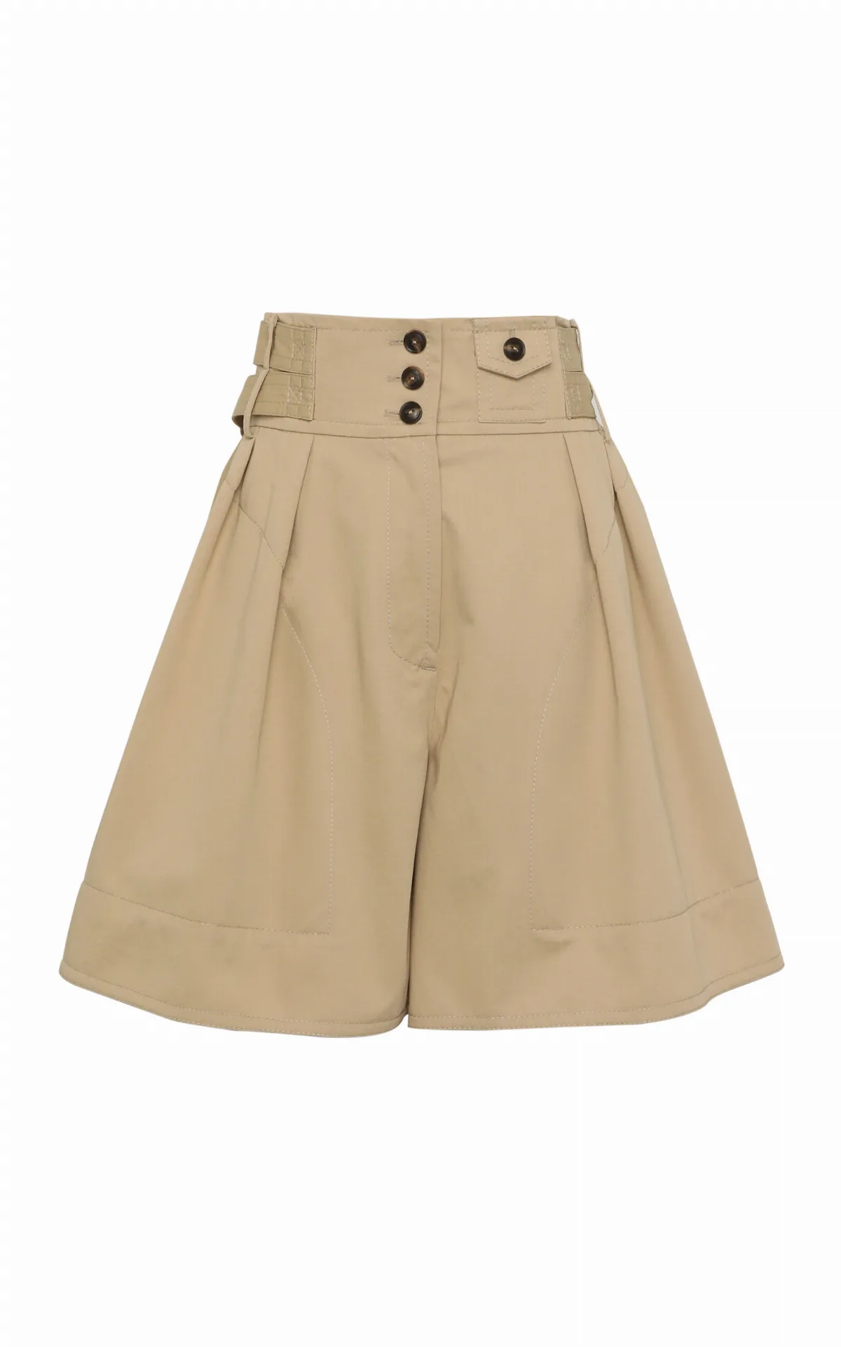 Rebellion Cotton Cargo Shorts by Zimmermann