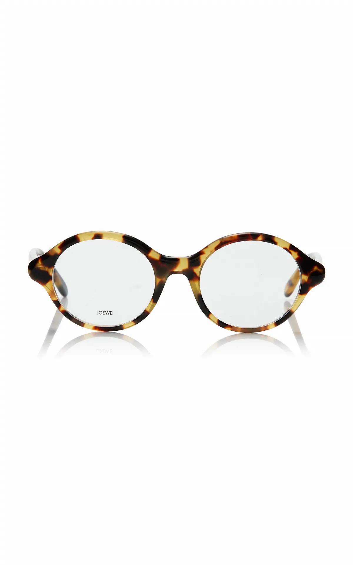 Epsilon Slim Round-Frame Acetate Glasses by Loewe