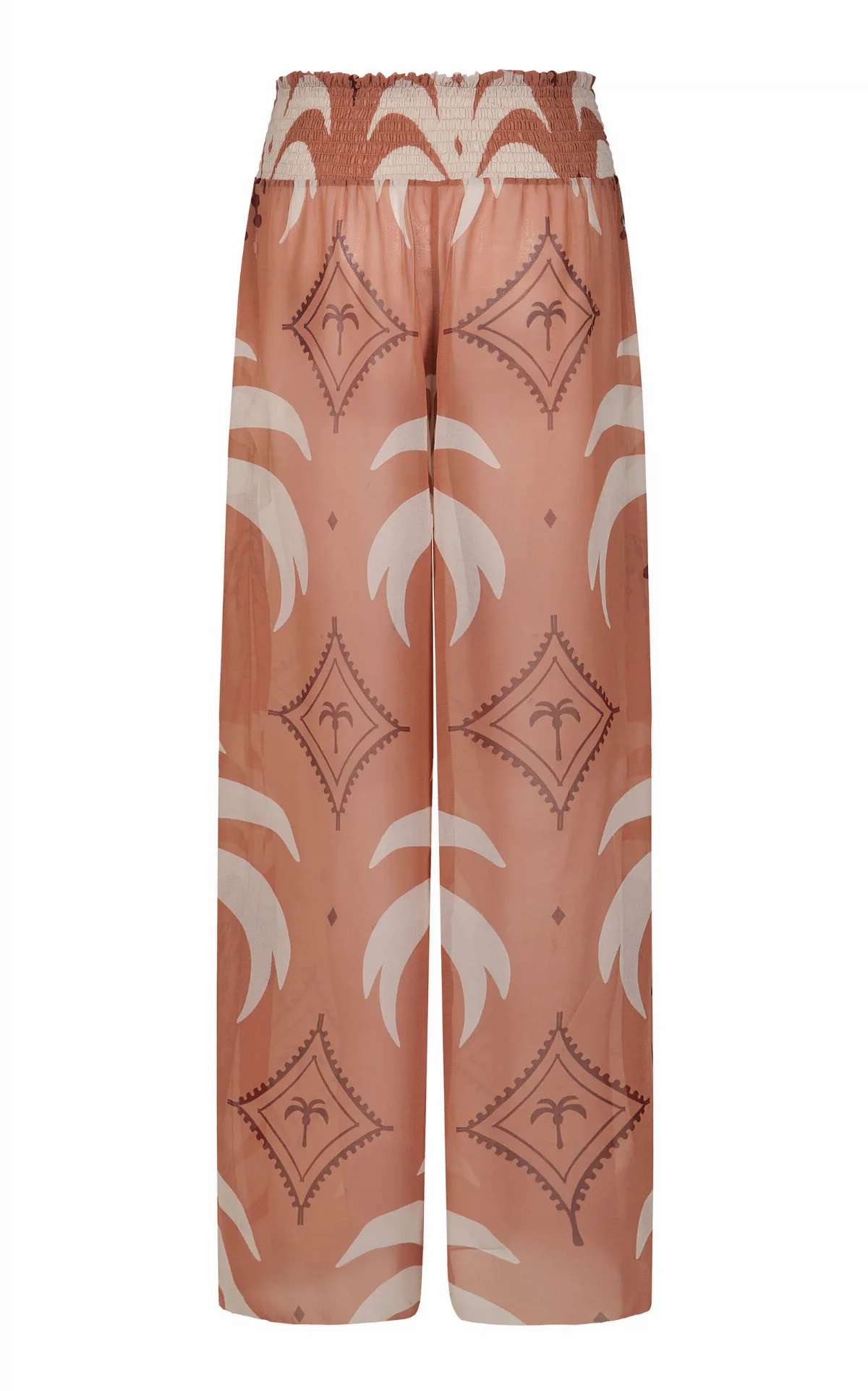 In Eternity Eco-Georgette Wide-Leg Pants by Johanna Ortiz