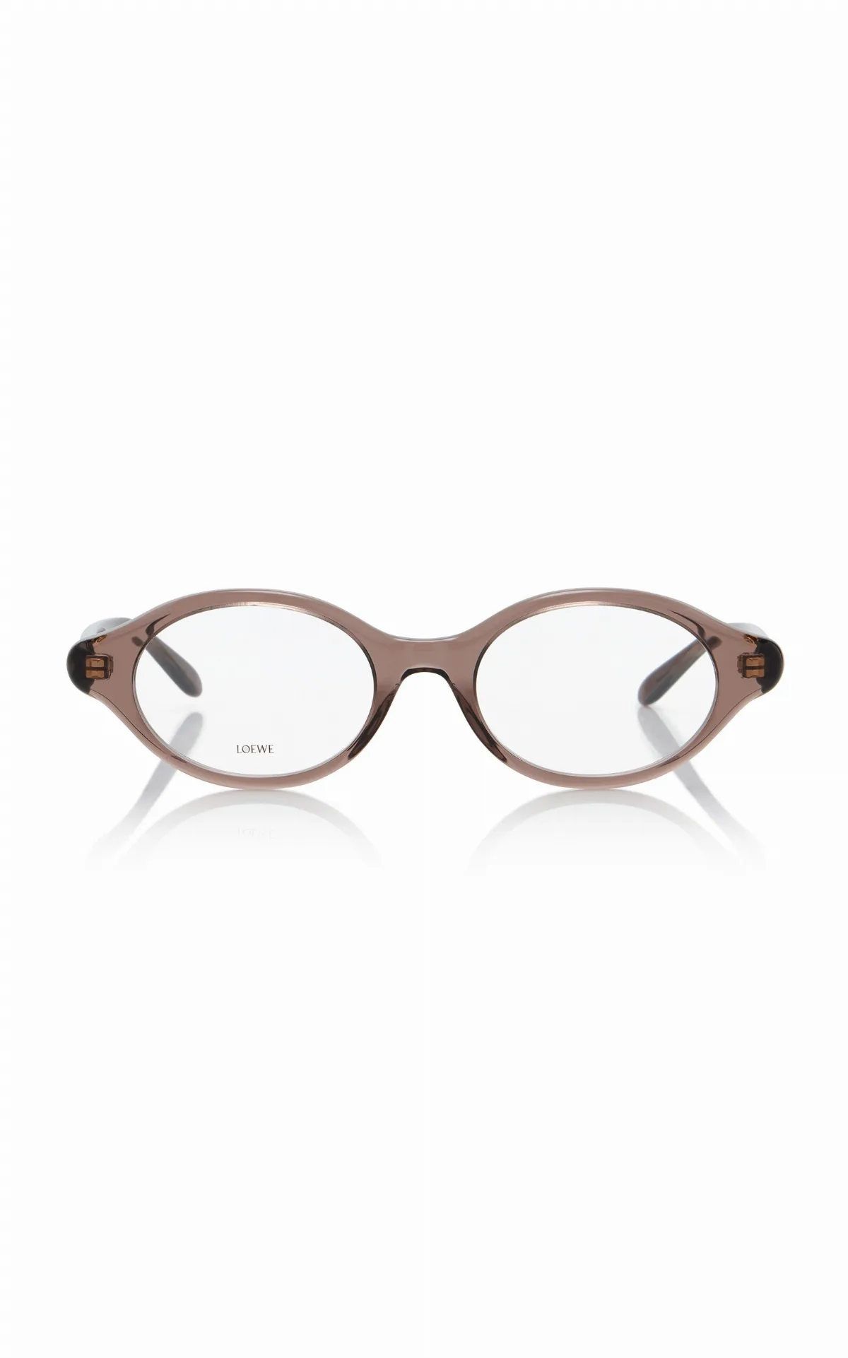 Round-Frame Acetate Glasses by Loewe