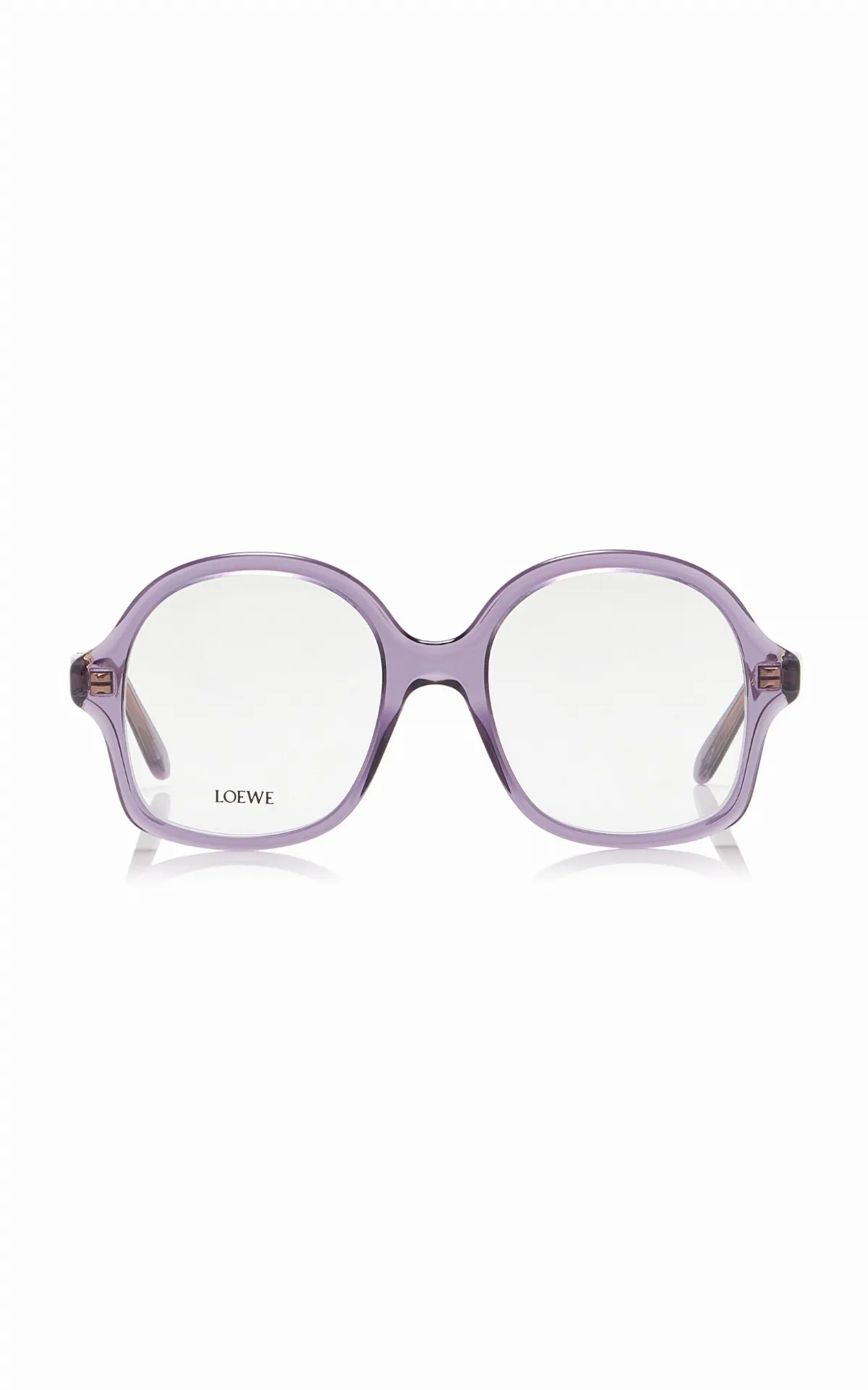 Oversized Round-Frame Acetate Glasses by Loewe