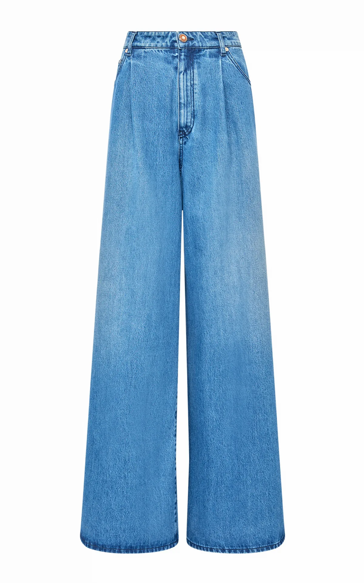 Brenn Wide-Leg Denim Jeans by Gabriela Hearst