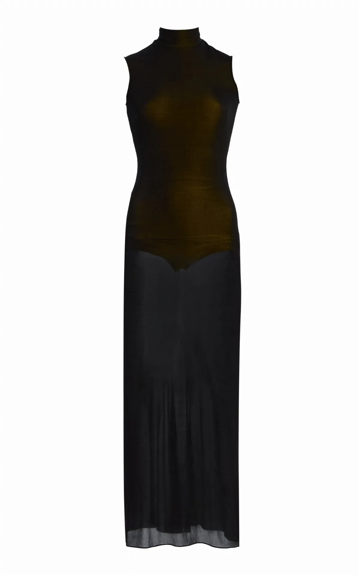 Yacht Sheer-Knit Midi Dress by Burc Akyol