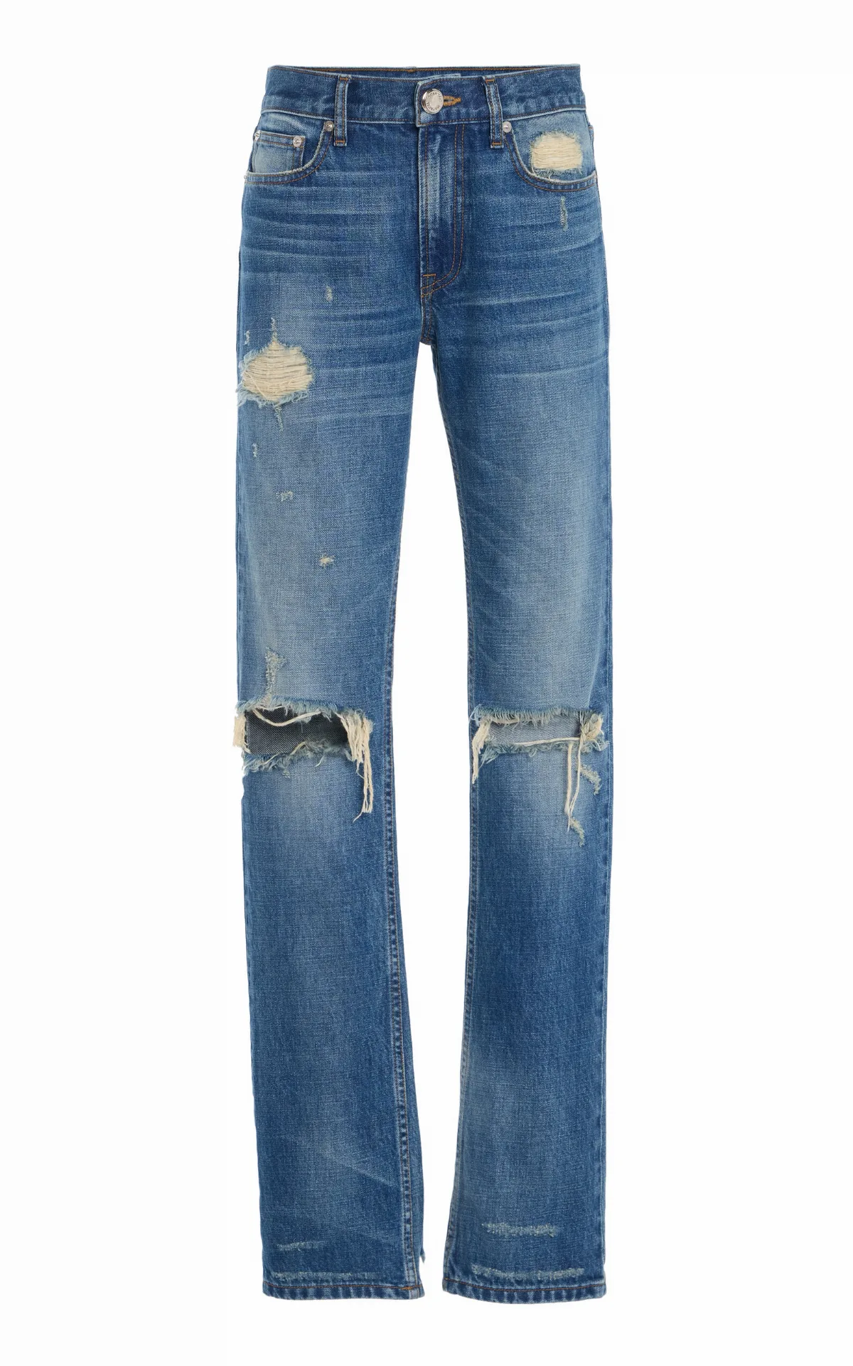 The Riggs Mid-Rise Cigarette Jeans by Brandon Maxwell