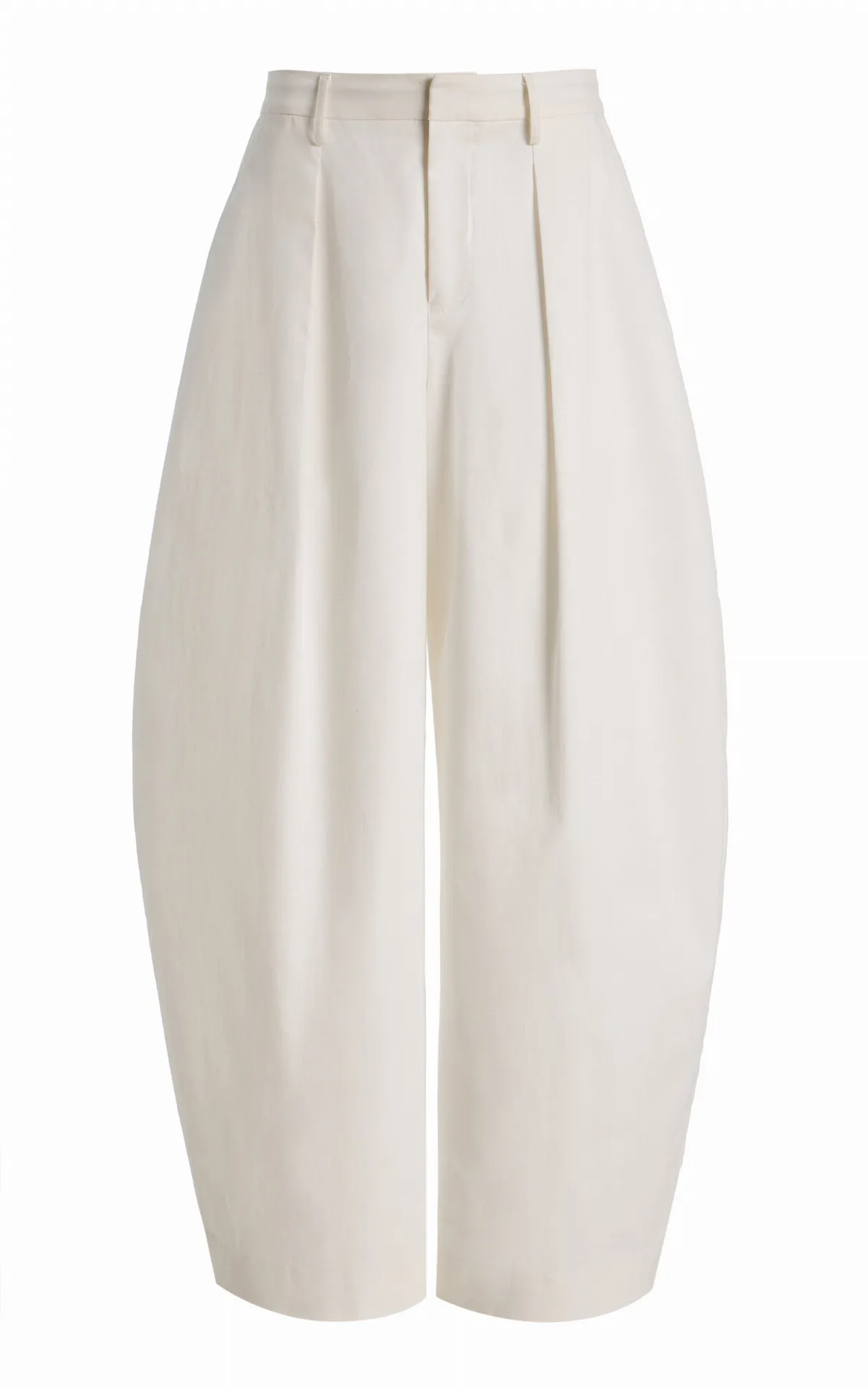 Elias Cotton-Blend Wide-Leg Pants by STAUD