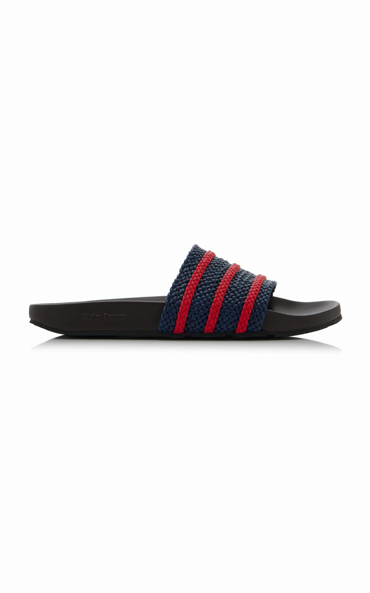 Adidas x Wales Bonner Adilette Leather Slides by Adidas x Wales Bonner