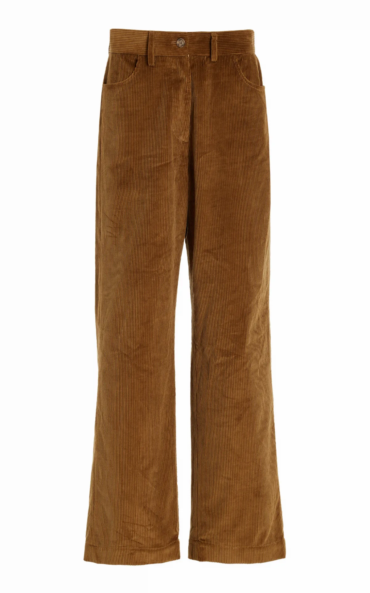 Organic Cotton Corduroy Wide-Leg Pants by House of Dagmar