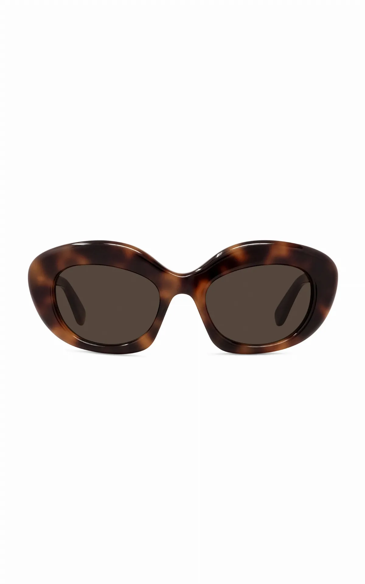 Curvy Cat-Eye Acetate Sunglasses